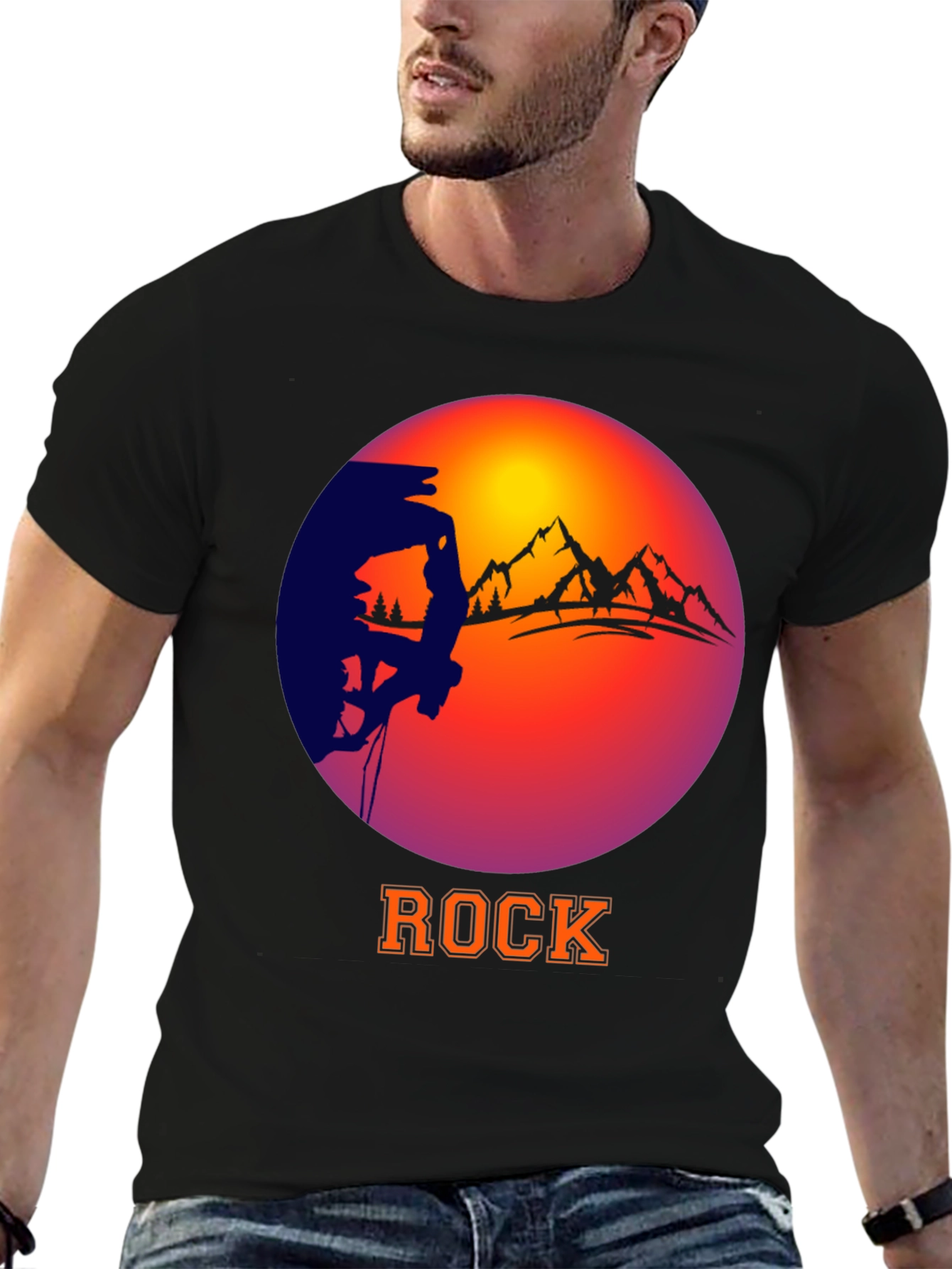 Rock Climbing Graphic Tee - Adventure Apparel