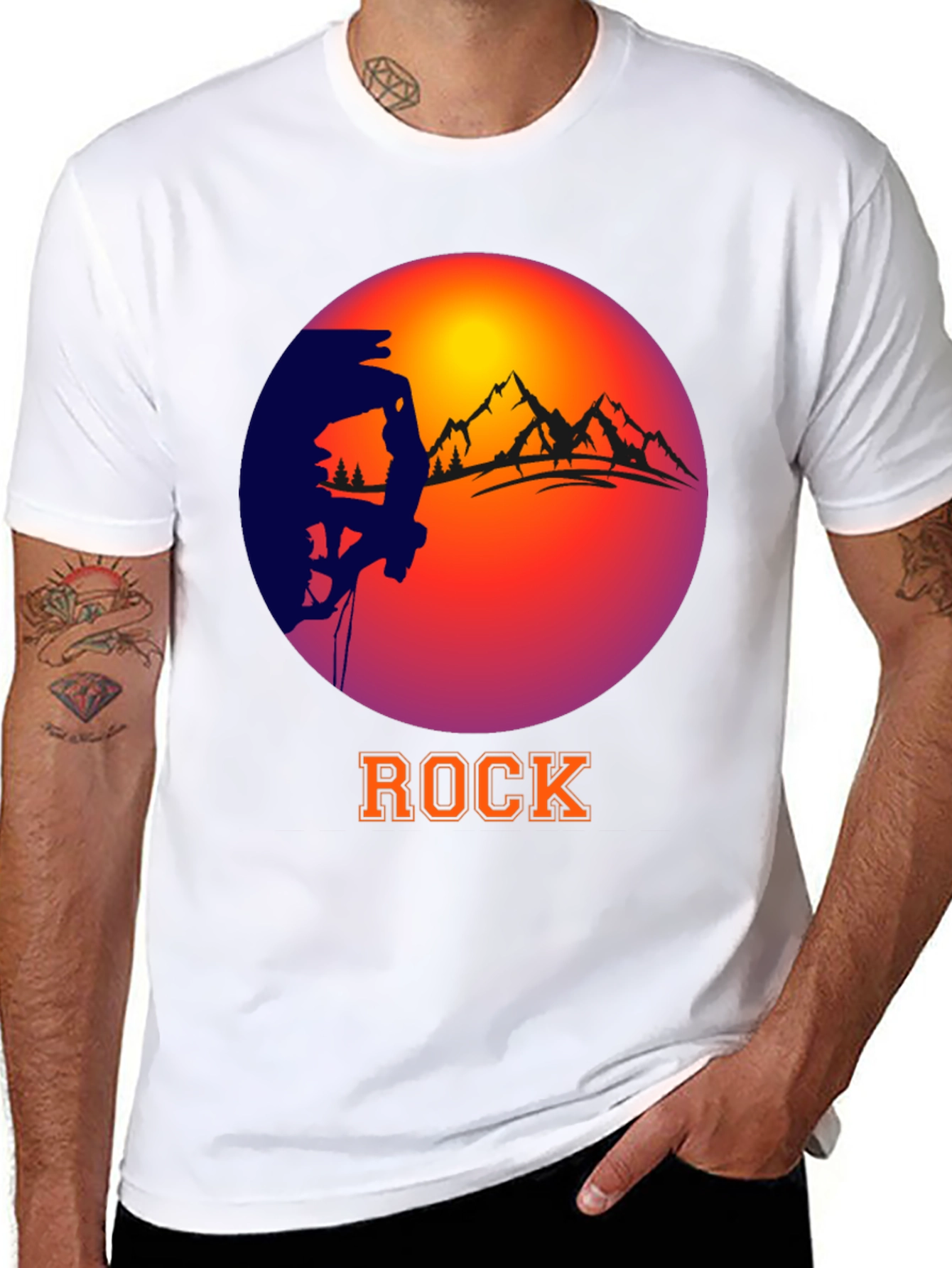 Rock Climbing Graphic Tee - Adventure Apparel