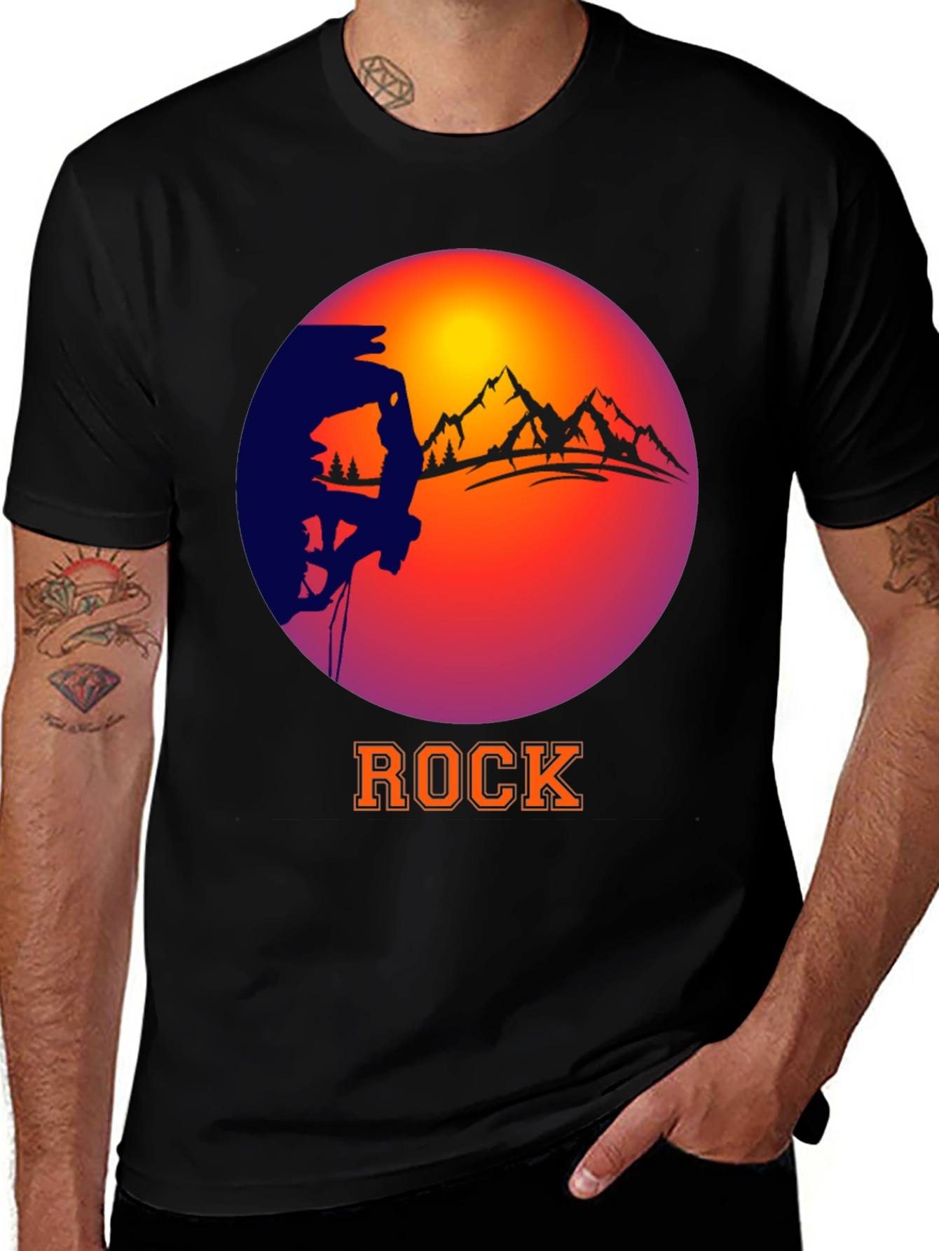Rock Climbing Graphic Tee - Adventure Apparel