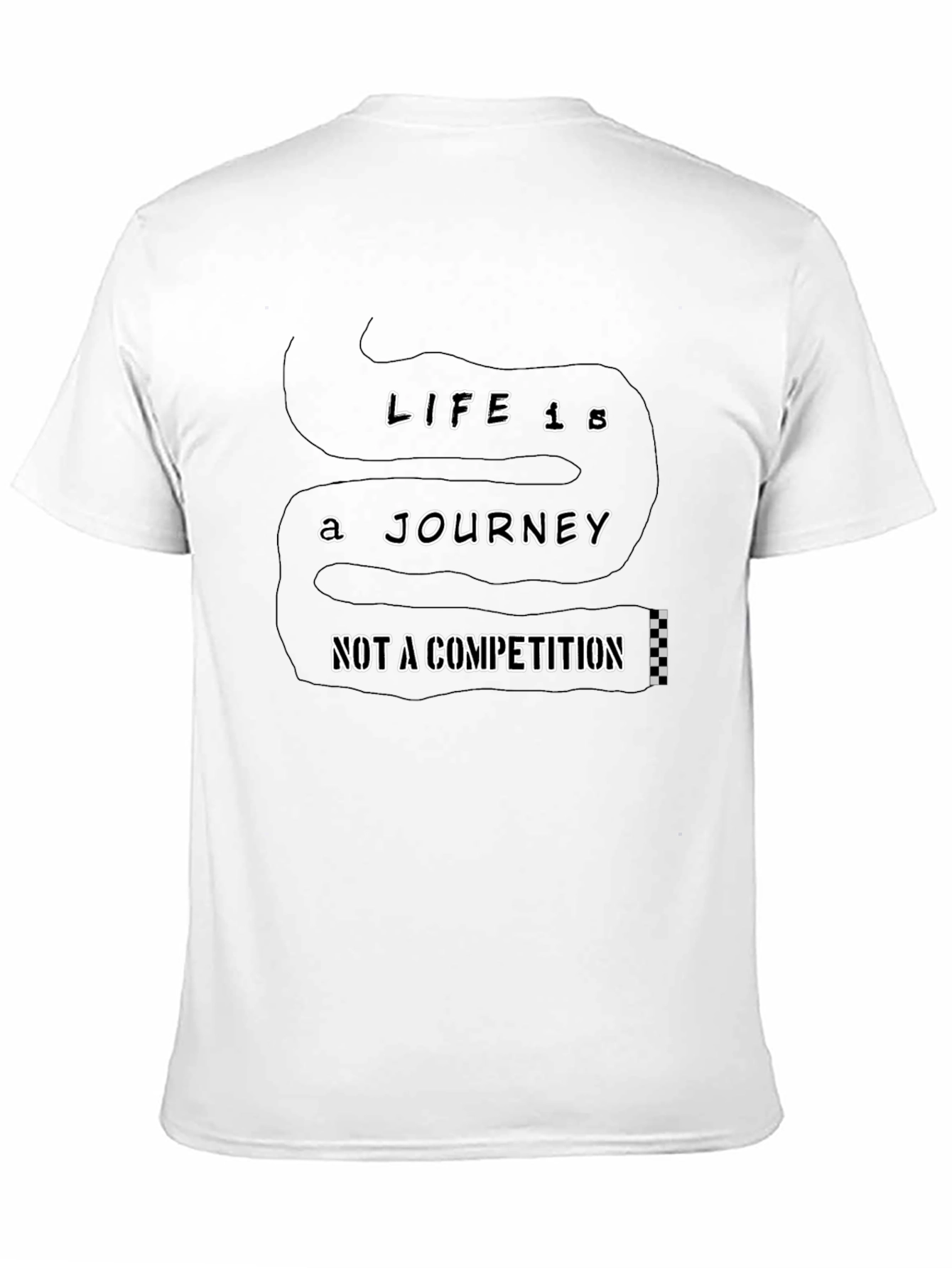 Life is a Journey T-Shirt - Inspirational Graphic Tee