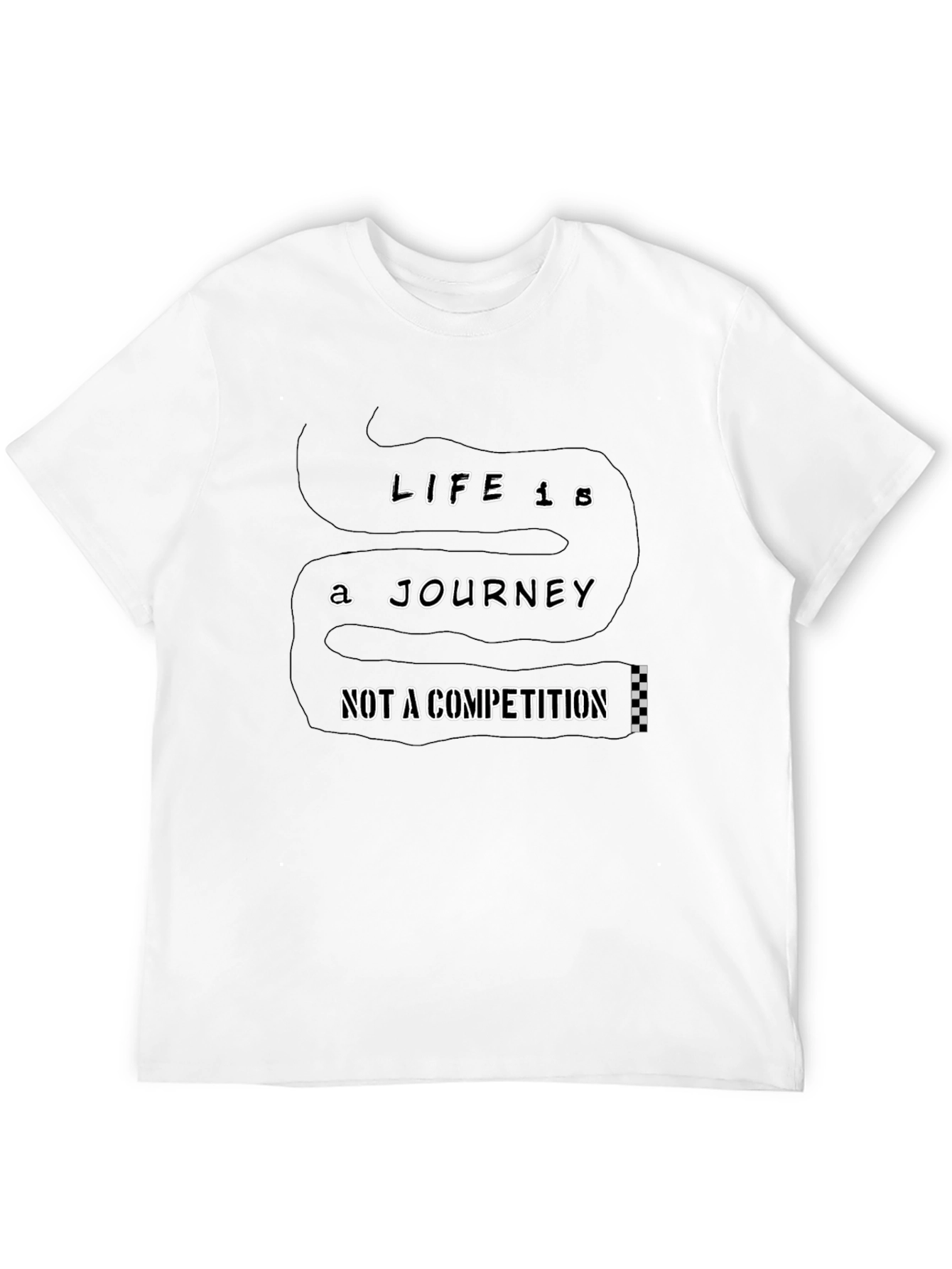 Life is a Journey T-Shirt - Inspirational Graphic Tee