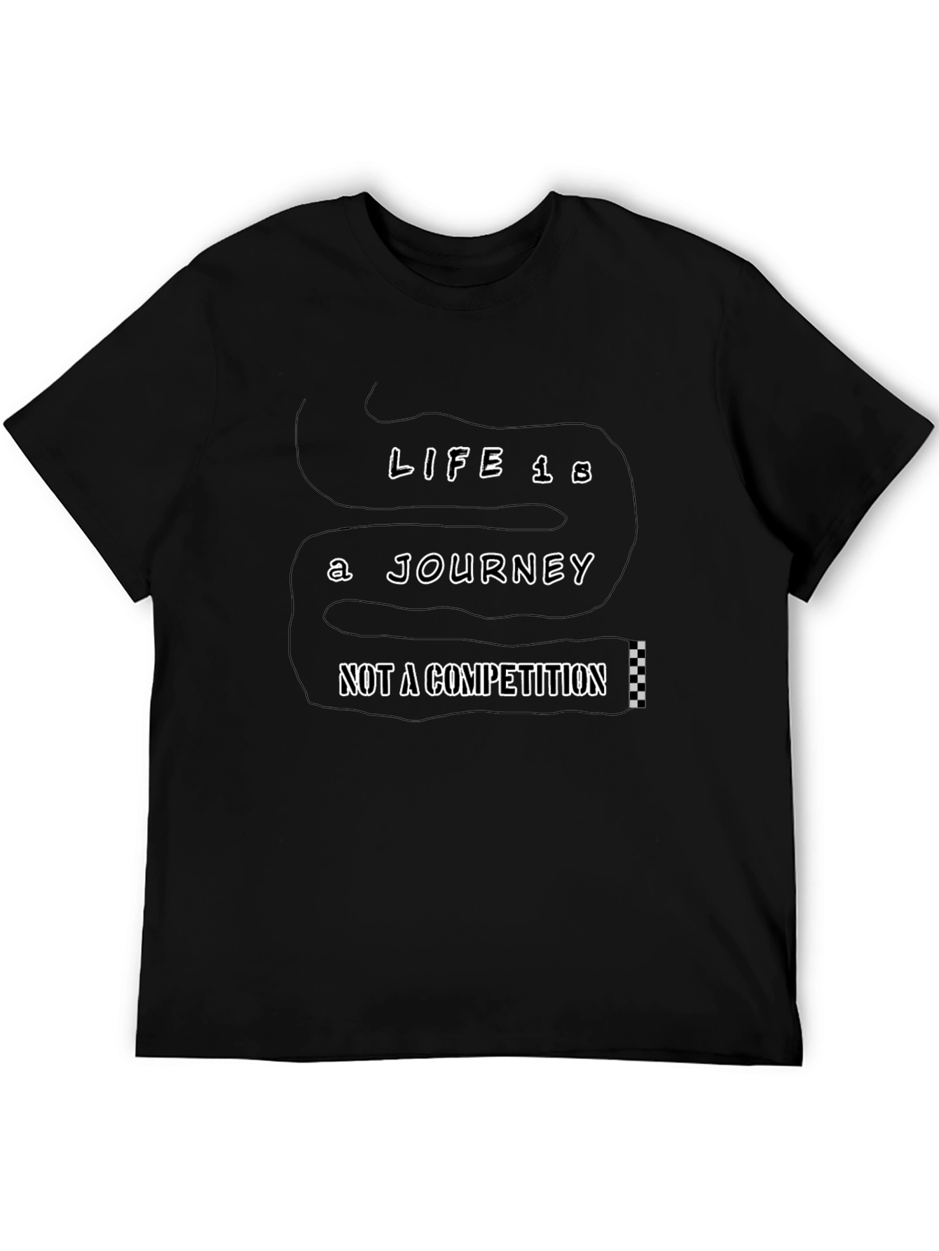 Life is a Journey T-Shirt - Inspirational Graphic Tee