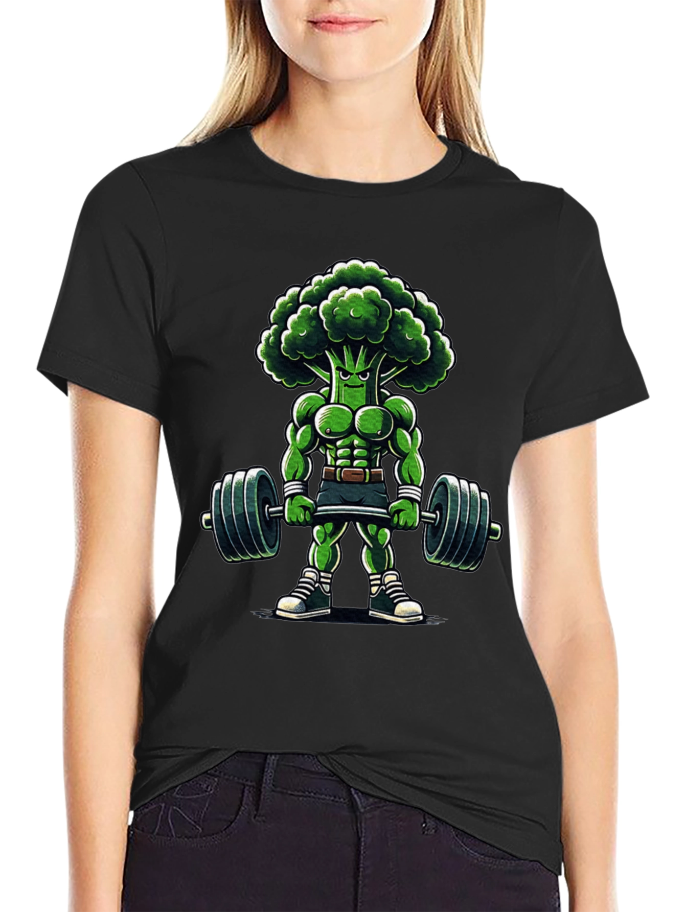 Broccoli Bodybuilder T-Shirt