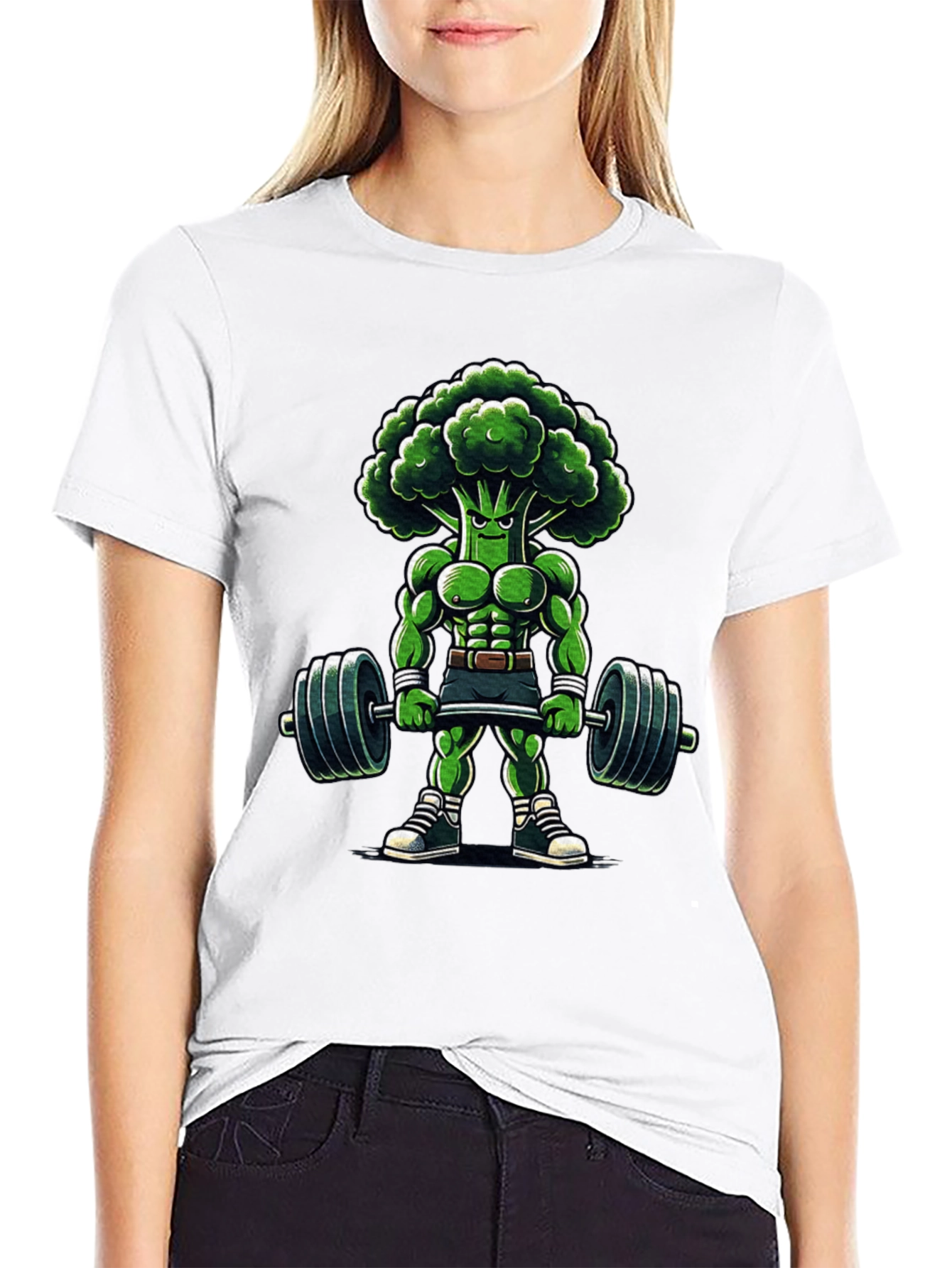 Broccoli Bodybuilder T-Shirt