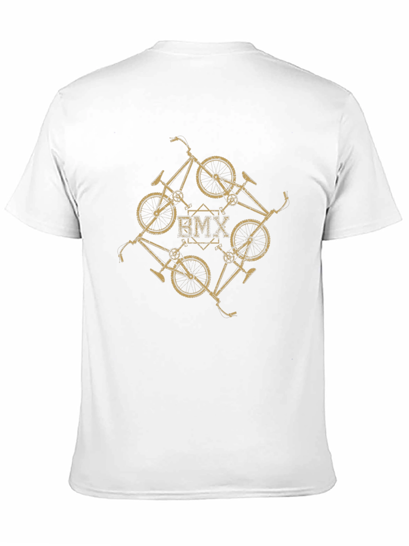 BMX Bike Graphic Tee - Stylish Black T-Shirt