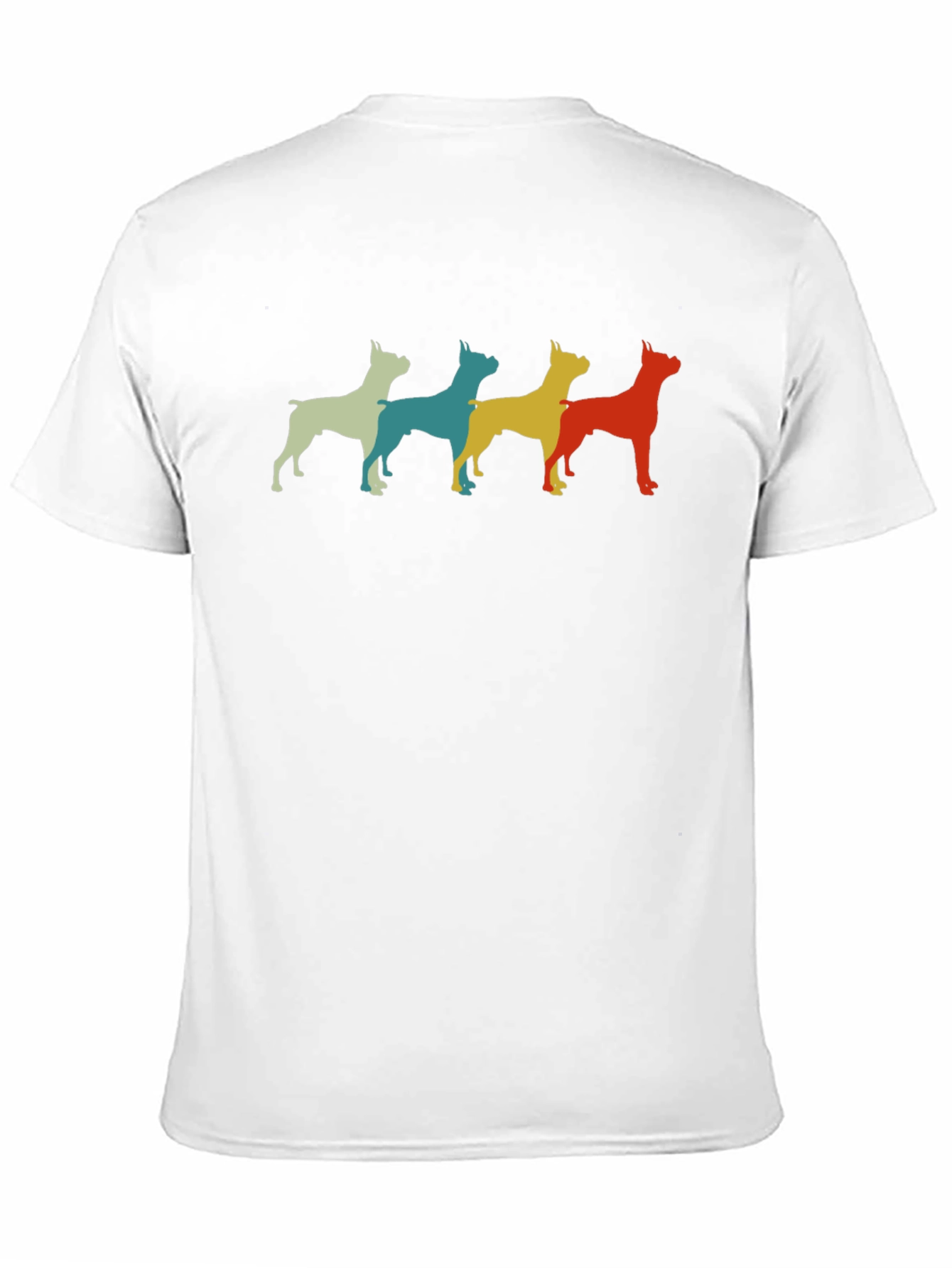 Retro Boxer Dog T-Shirt