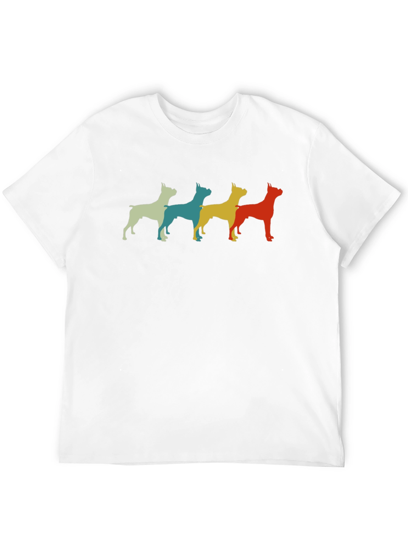 Retro Boxer Dog T-Shirt