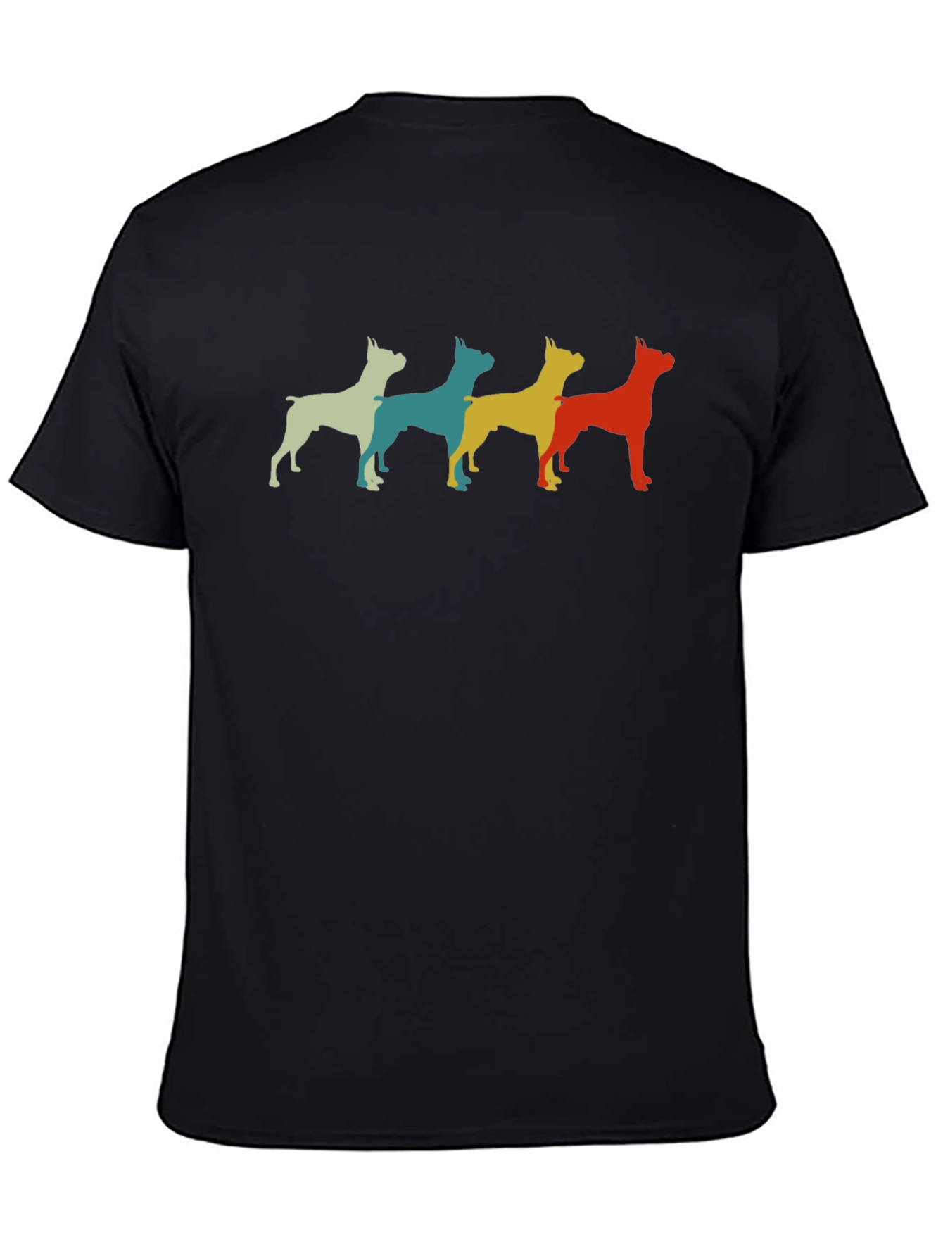 Retro Boxer Dog T-Shirt