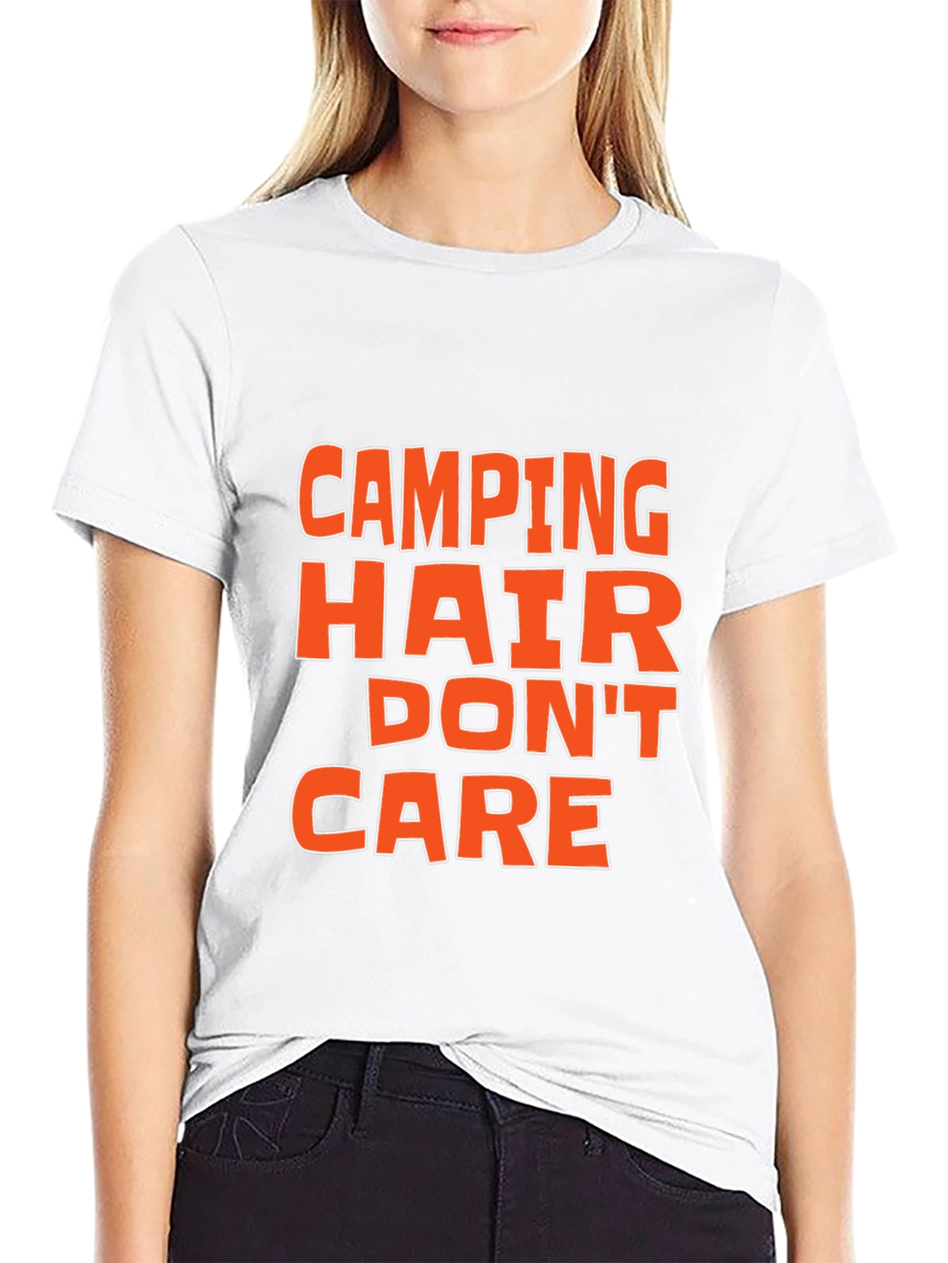 Camping Hair Dont Care T-Shirt