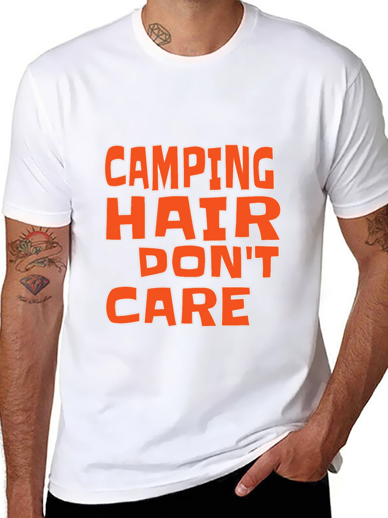 Camping Hair Dont Care T-Shirt