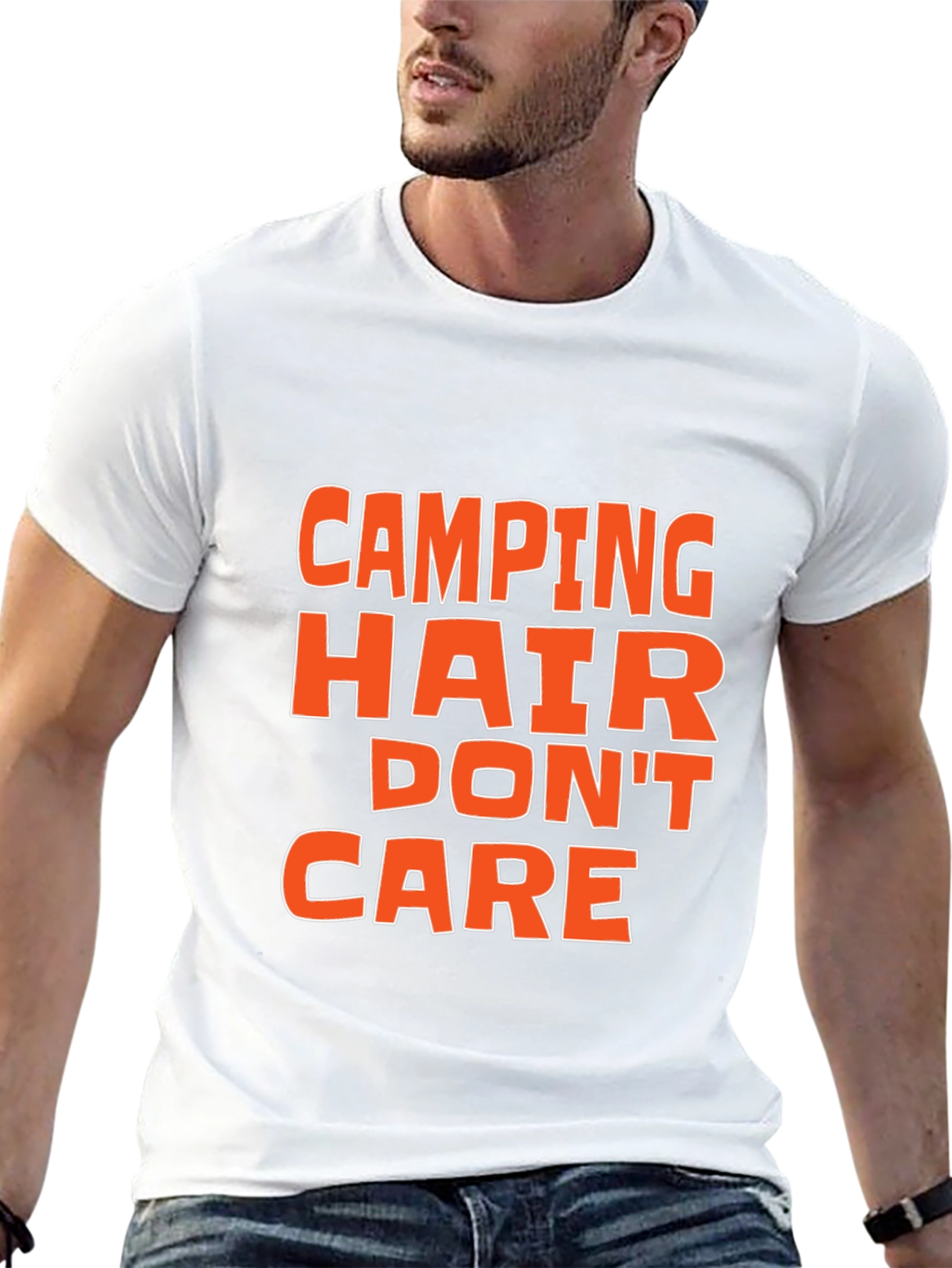 Camping Hair Dont Care T-Shirt
