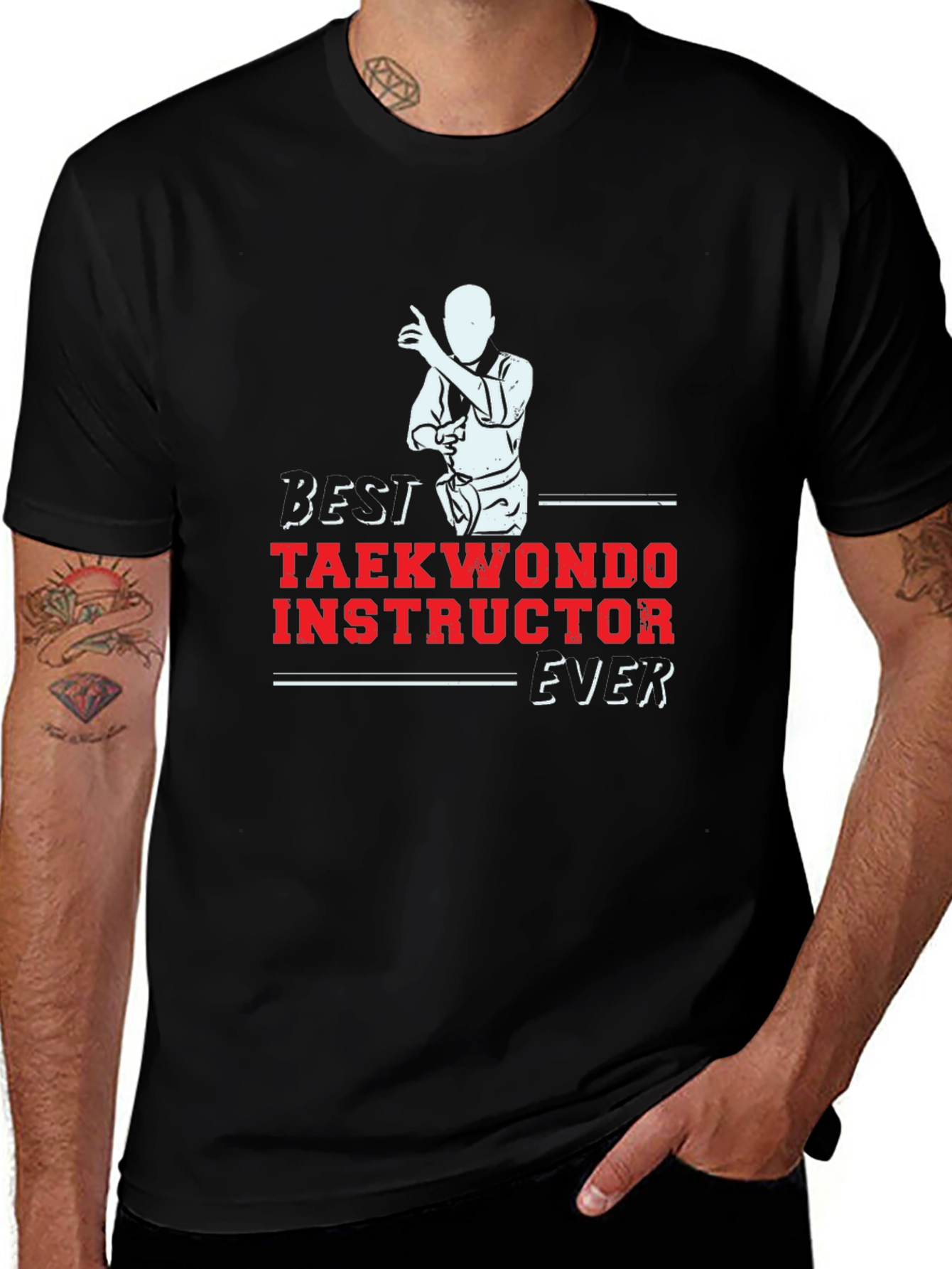 Best Taekwondo Instructor Ever Graphic T-Shirt
