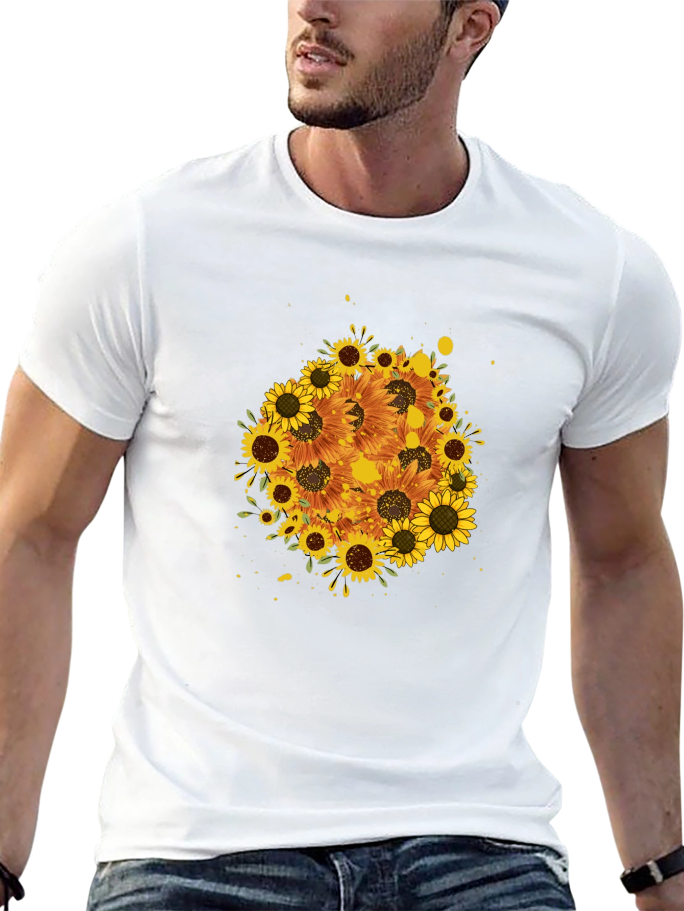 Sunflower Graphic Tee | Stylish Casual Wear