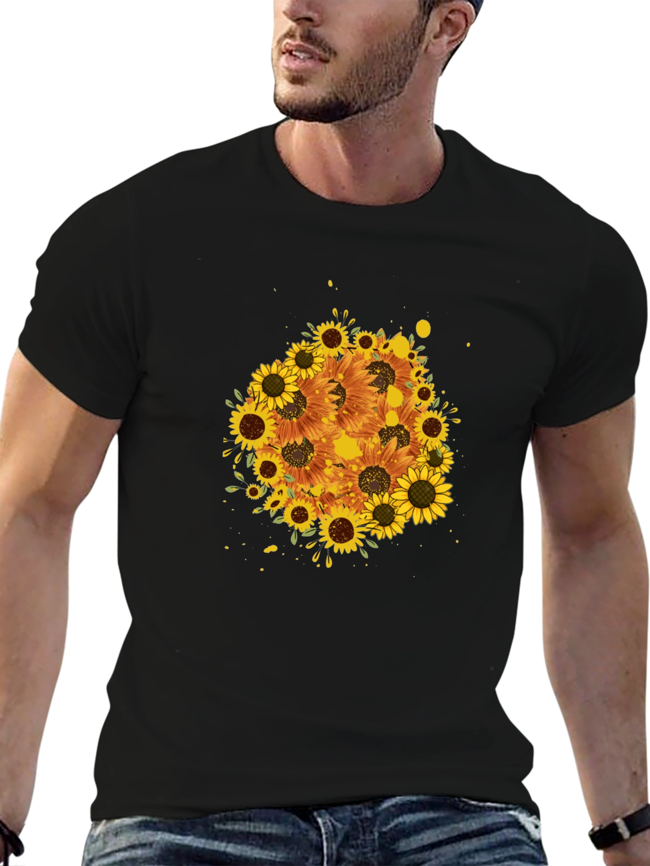 Sunflower Graphic Tee | Stylish Casual Wear