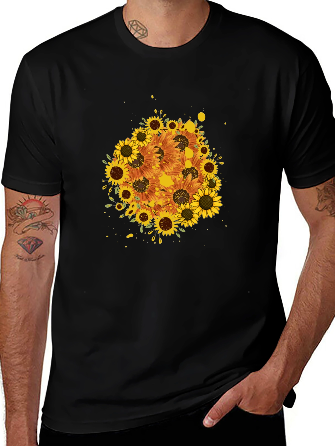 Sunflower Graphic Tee | Stylish Casual Wear