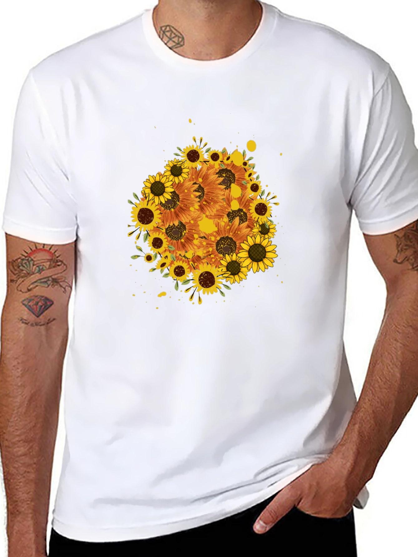 Sunflower Graphic Tee | Stylish Casual Wear