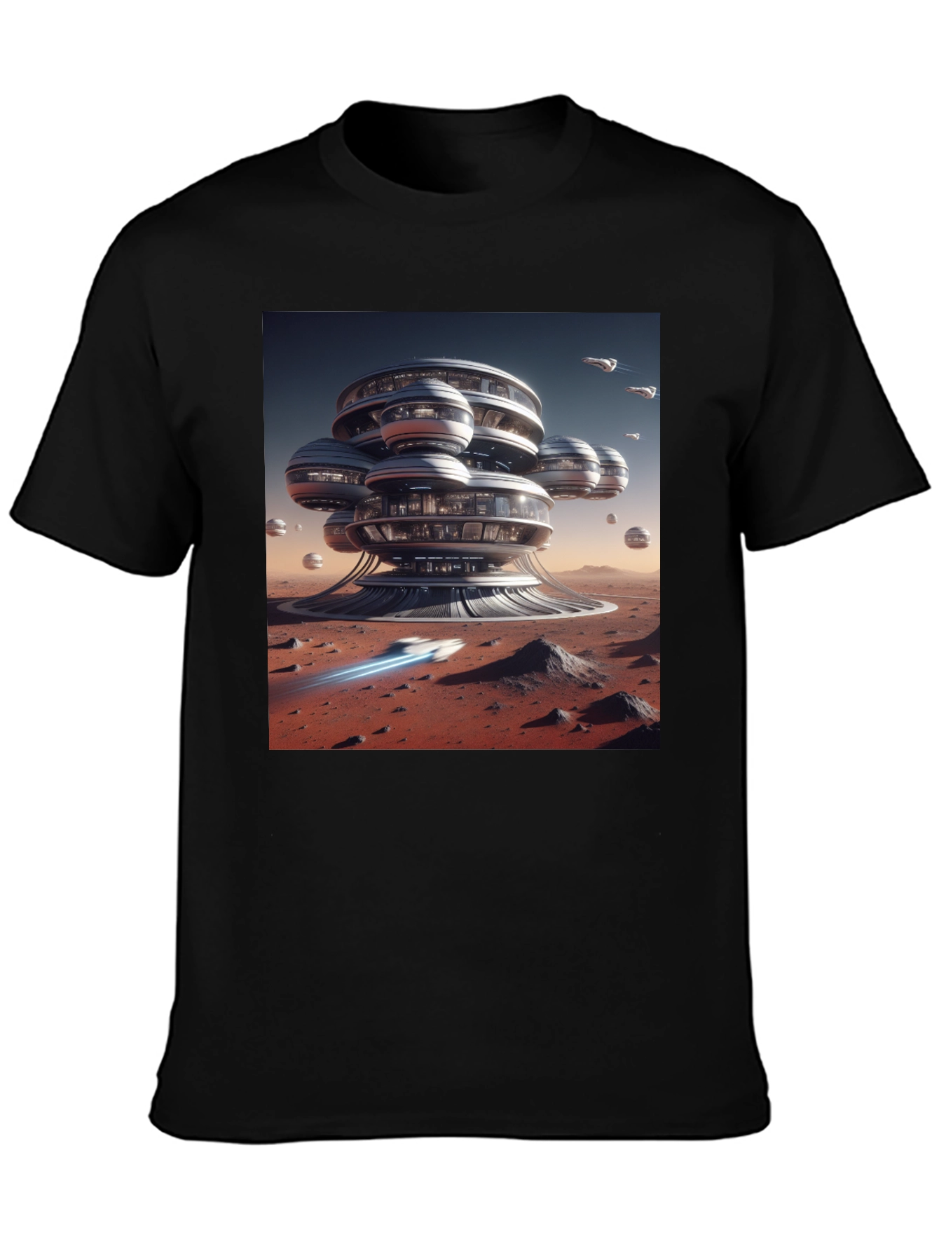Futuristic Mars Habitat T-Shirt