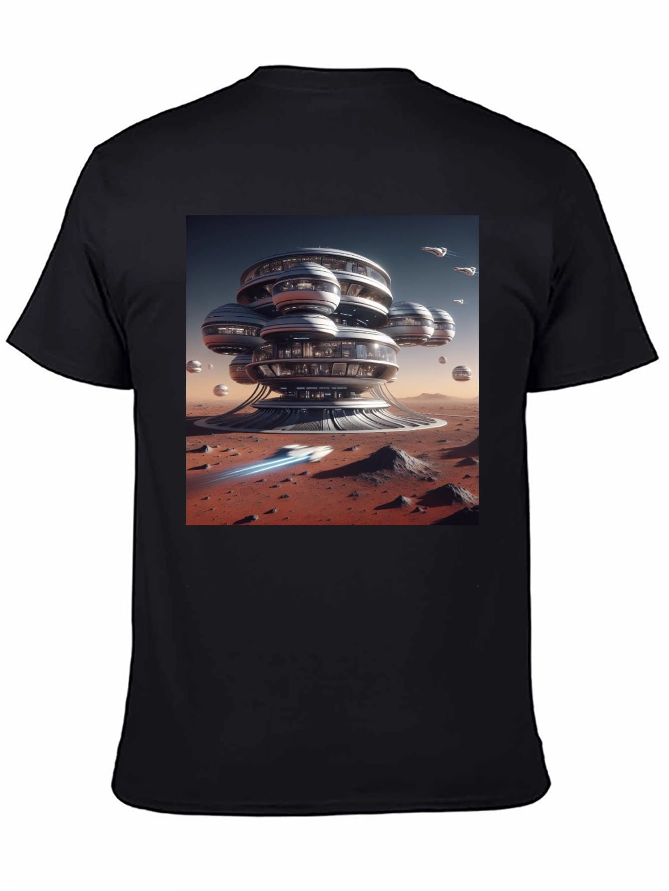 Futuristic Mars Habitat T-Shirt
