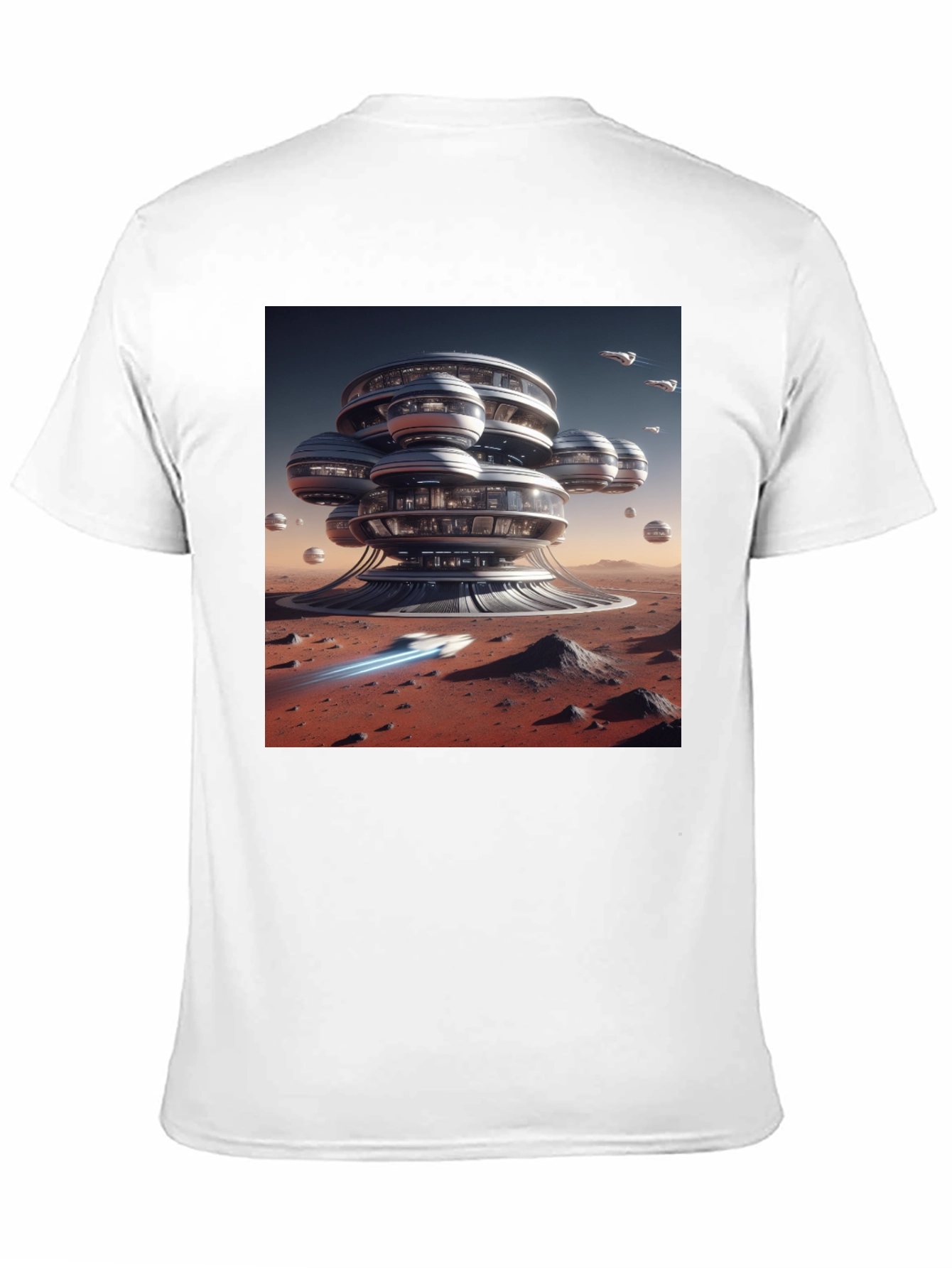 Futuristic Mars Habitat T-Shirt