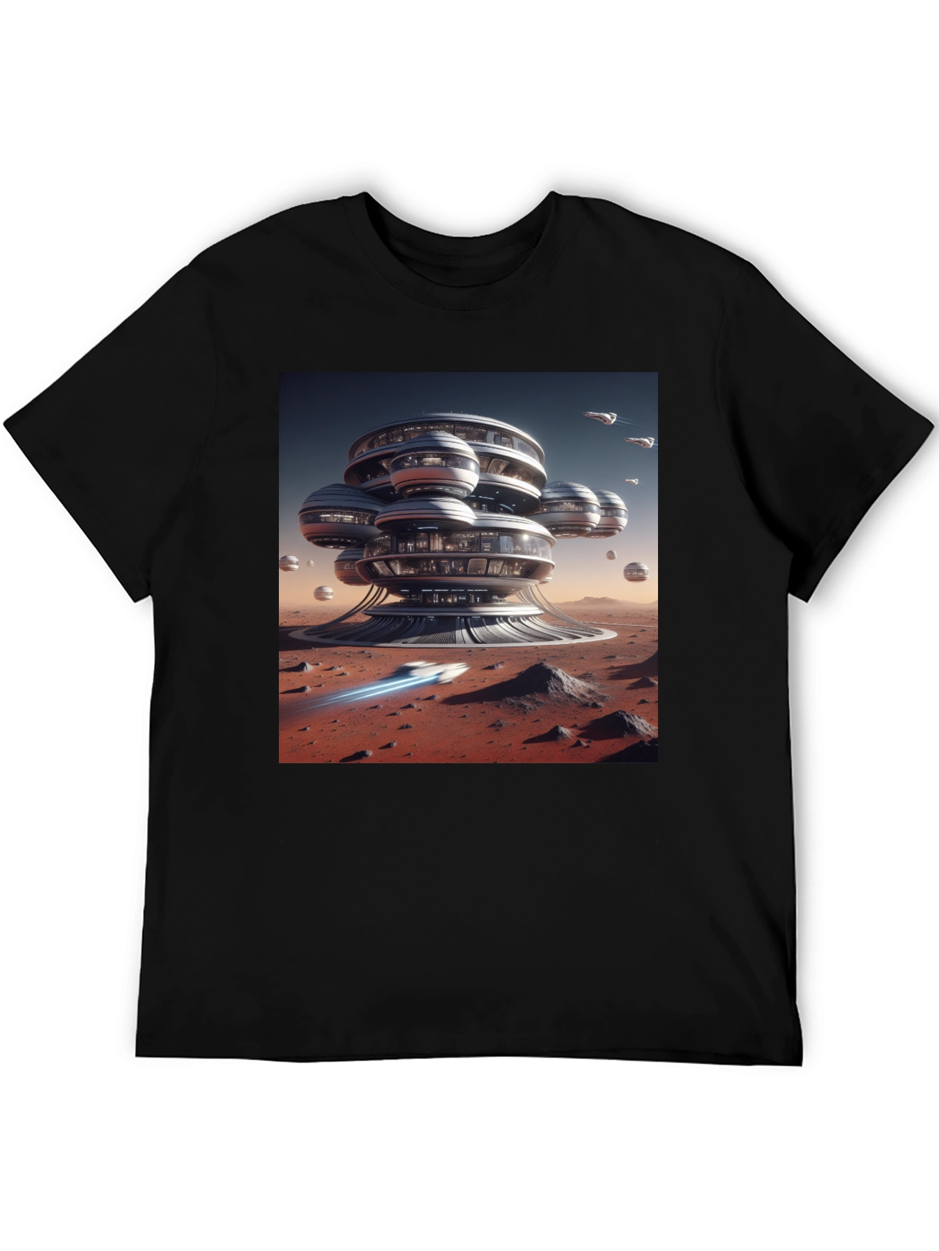 Futuristic Mars Habitat T-Shirt