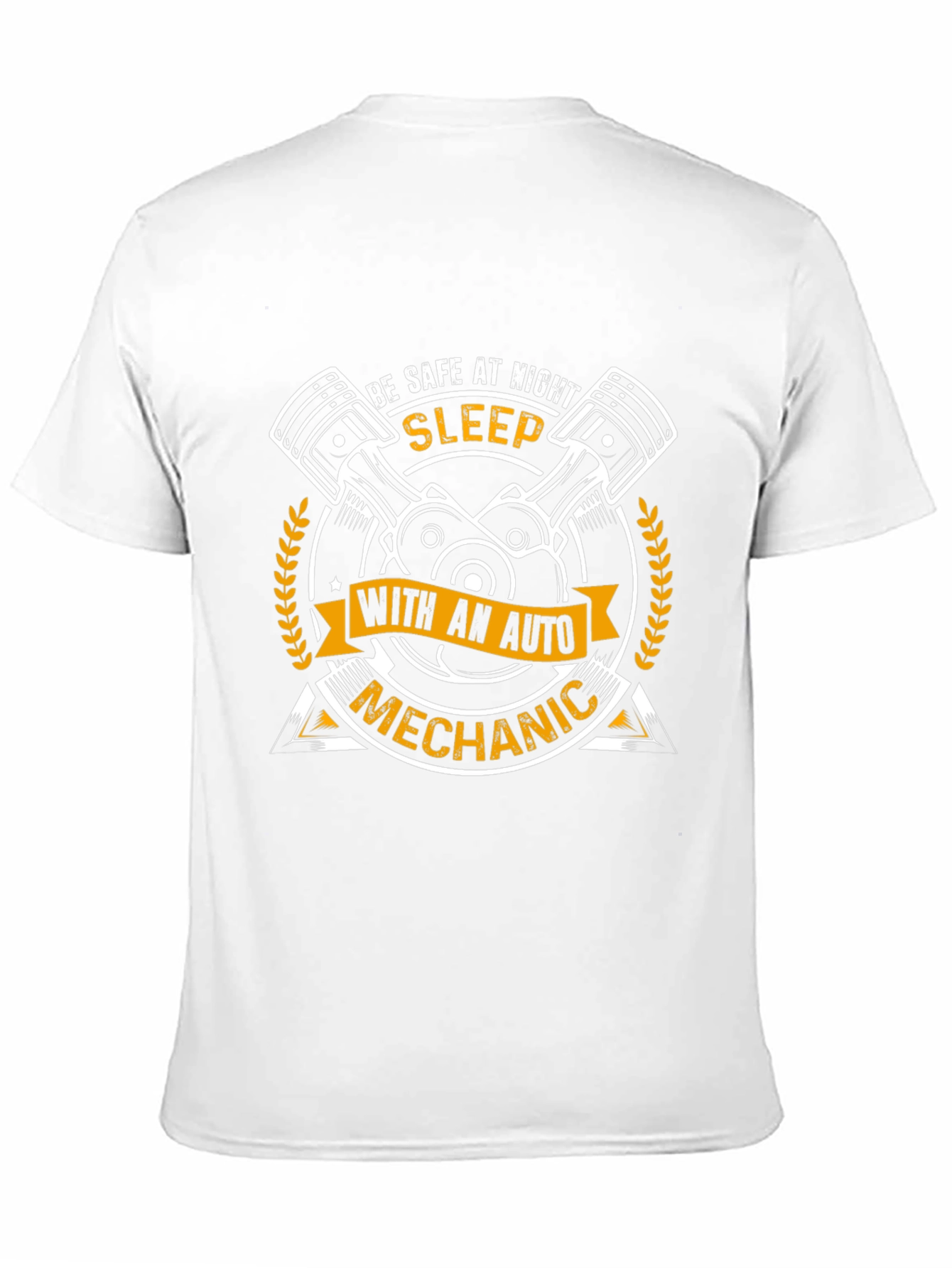 Sleep With Auto Mechanic Funny Graphic T-Shirt