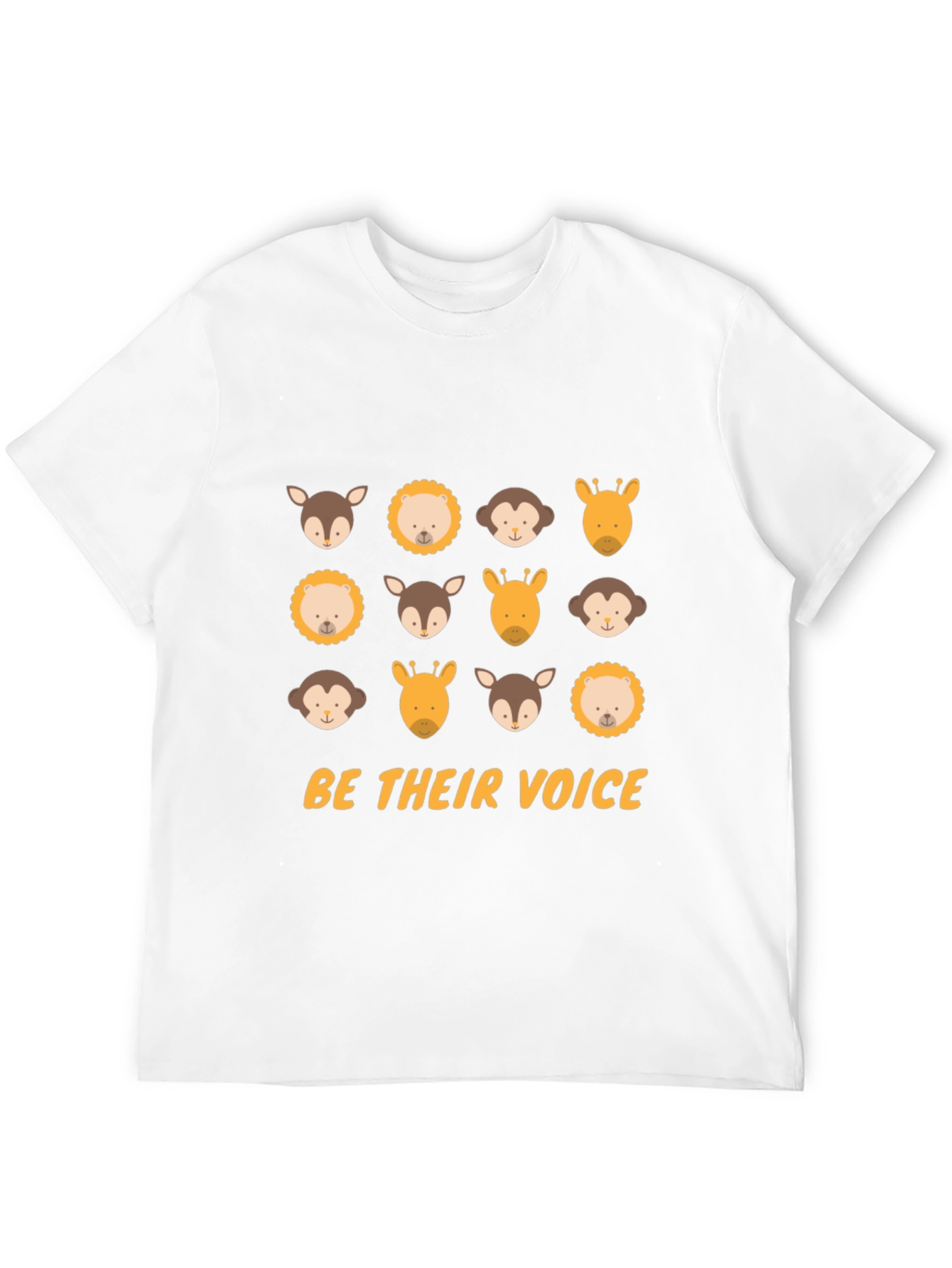 Animal Lover Tee - Be Their Voice Black T-Shirt