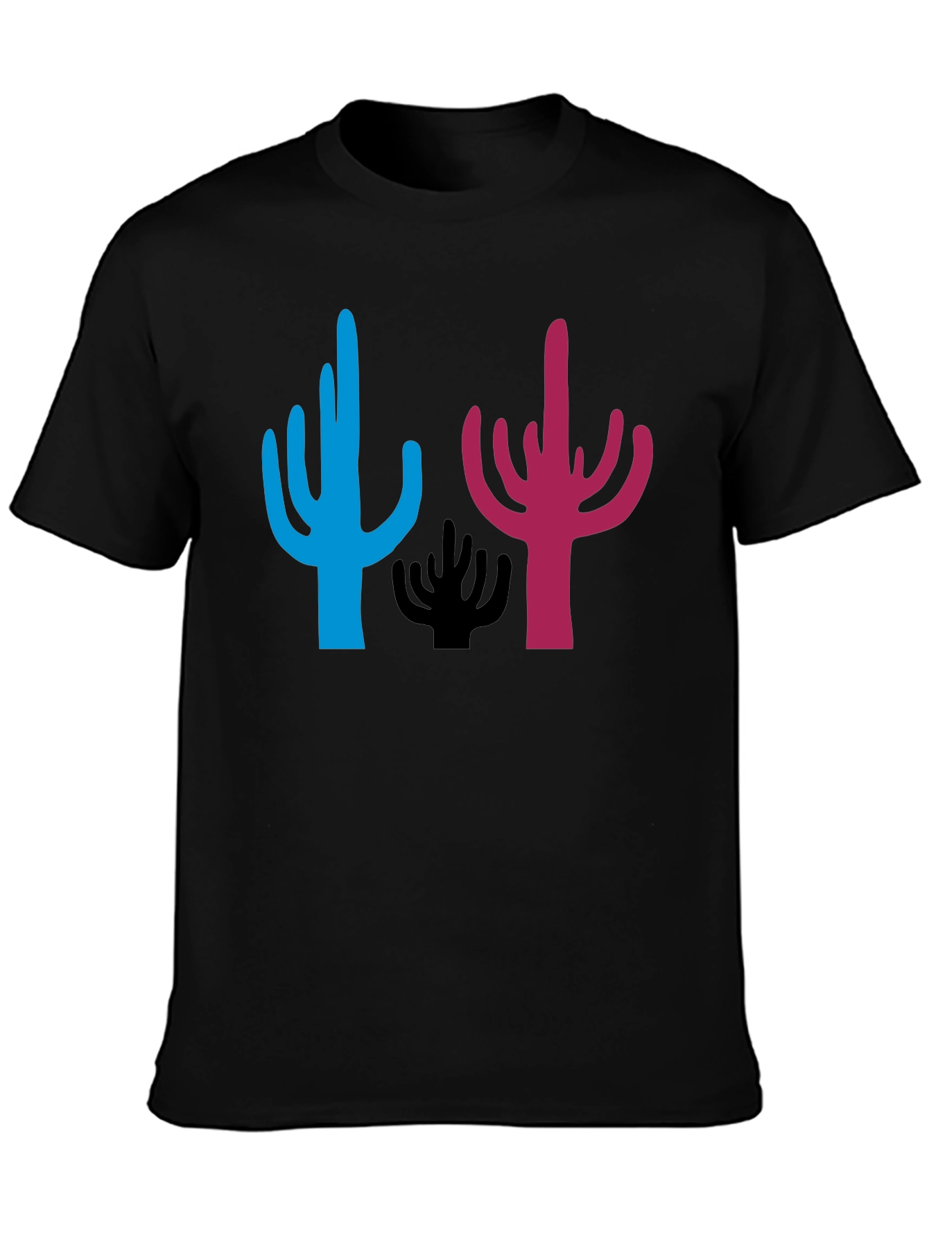 Cactus Graphic Tee - Mens Casual T-Shirt