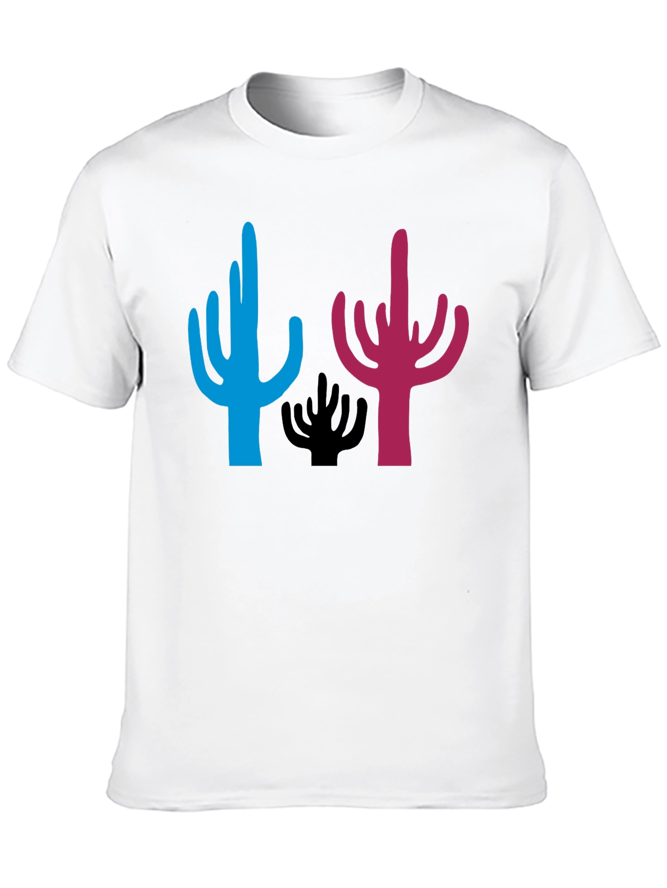 Cactus Graphic Tee - Mens Casual T-Shirt