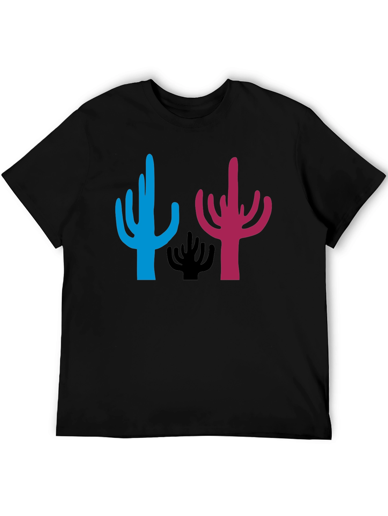 Cactus Graphic Tee - Mens Casual T-Shirt