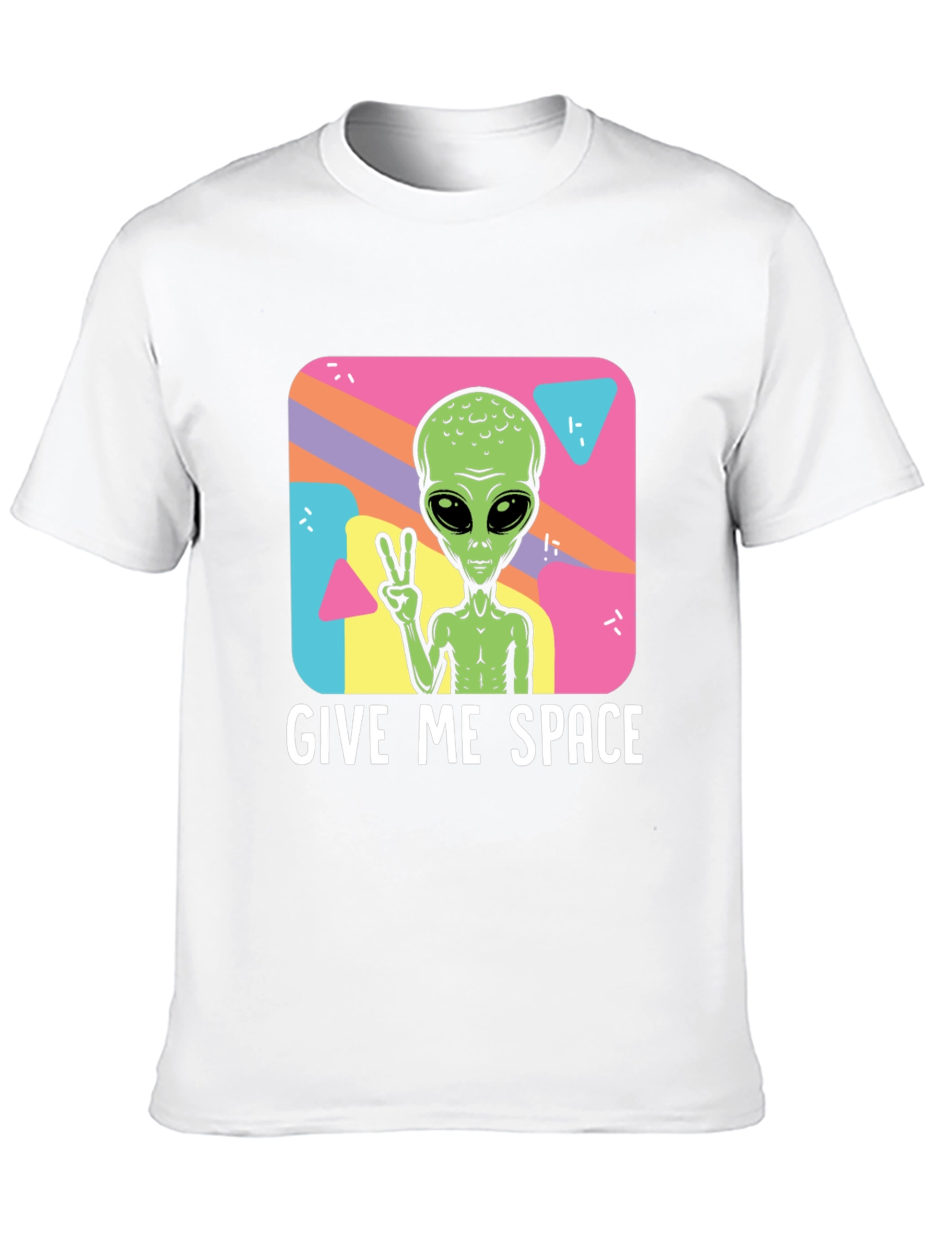 Give Me Space Alien T-Shirt - Black