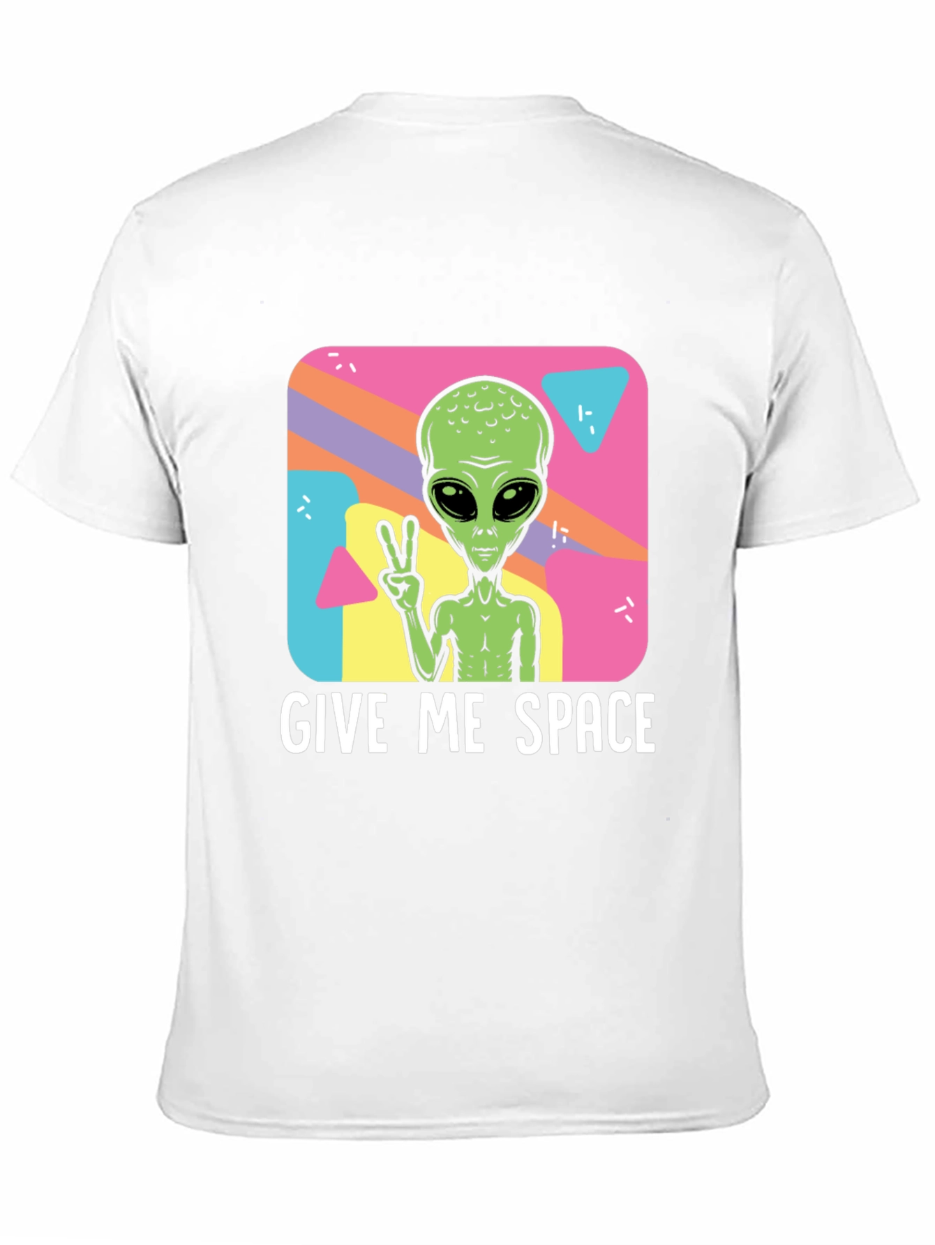 Give Me Space Alien T-Shirt - Black