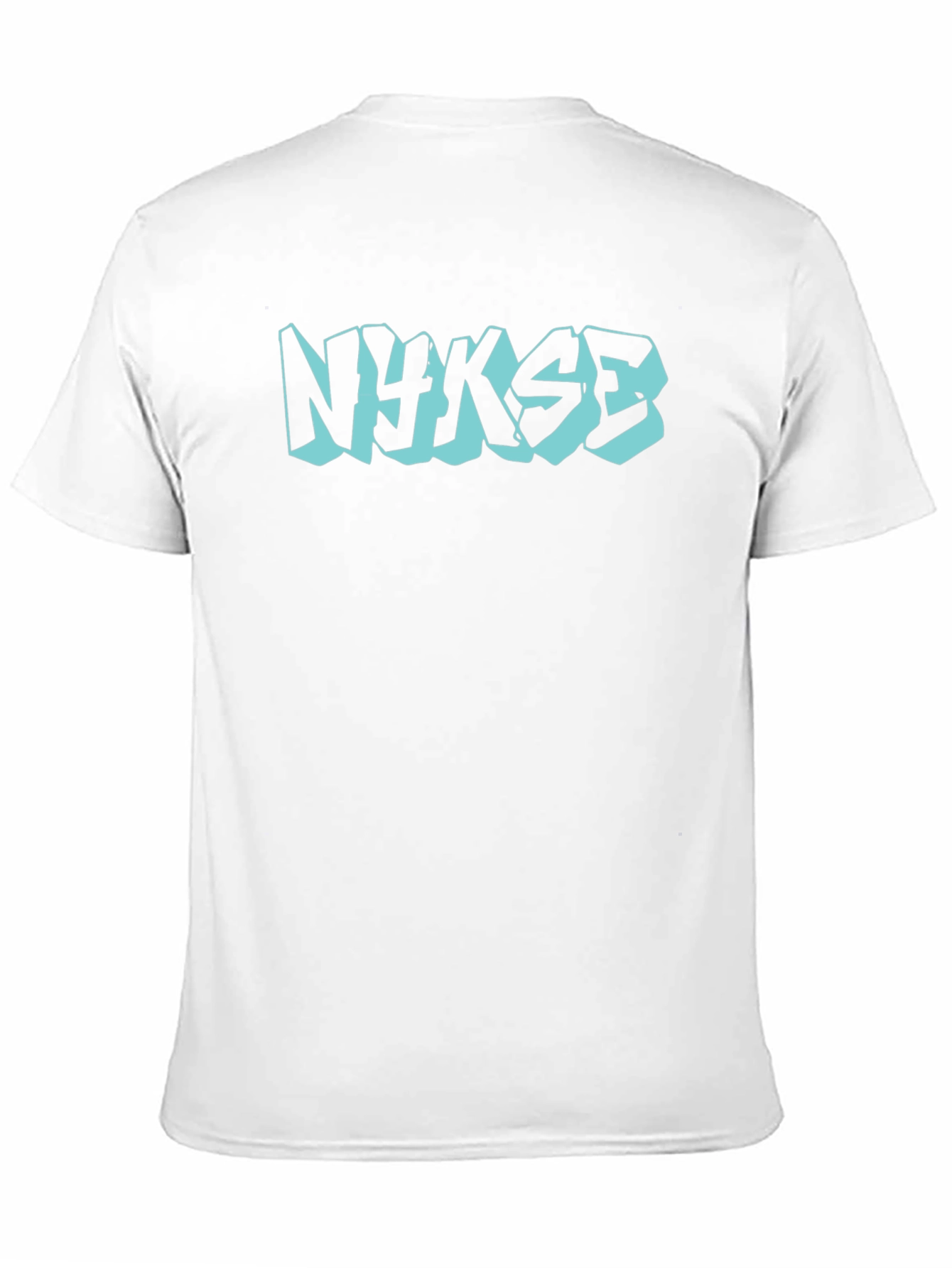 NYKSE Graphic Tee - Black Cotton T-Shirt