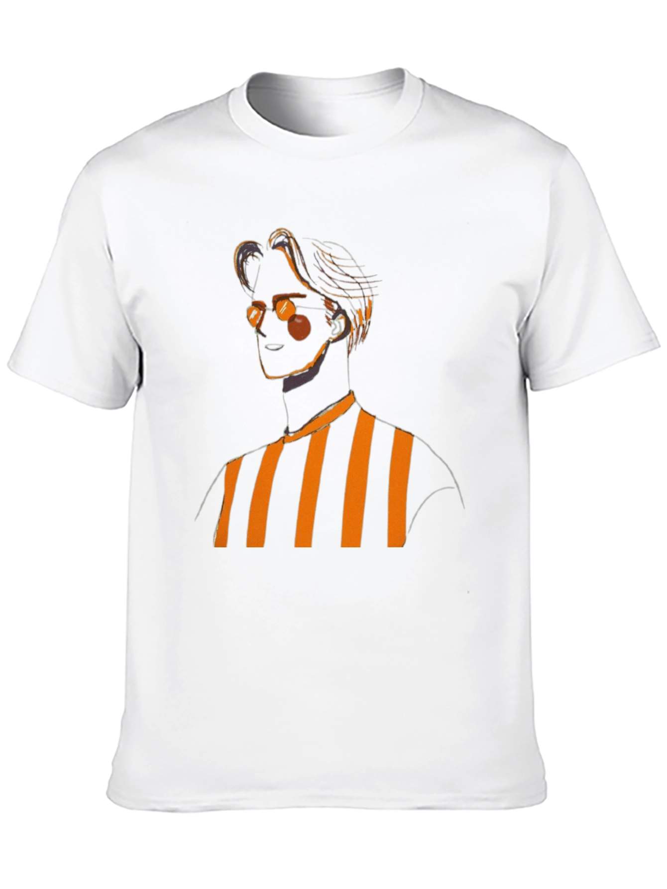 Striped Graphic Tee - Stylish Casual Wear