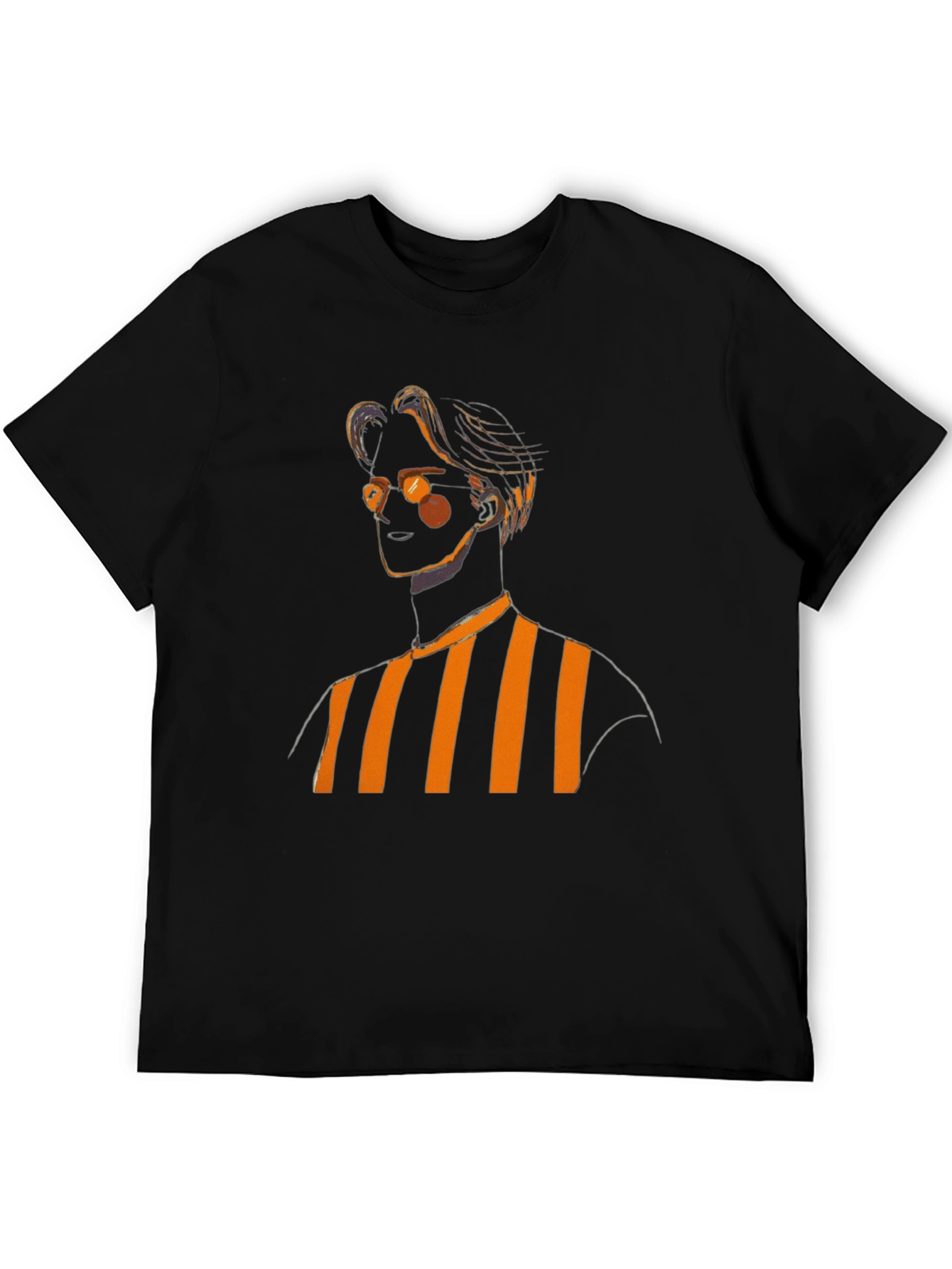 Striped Graphic Tee - Stylish Casual Wear