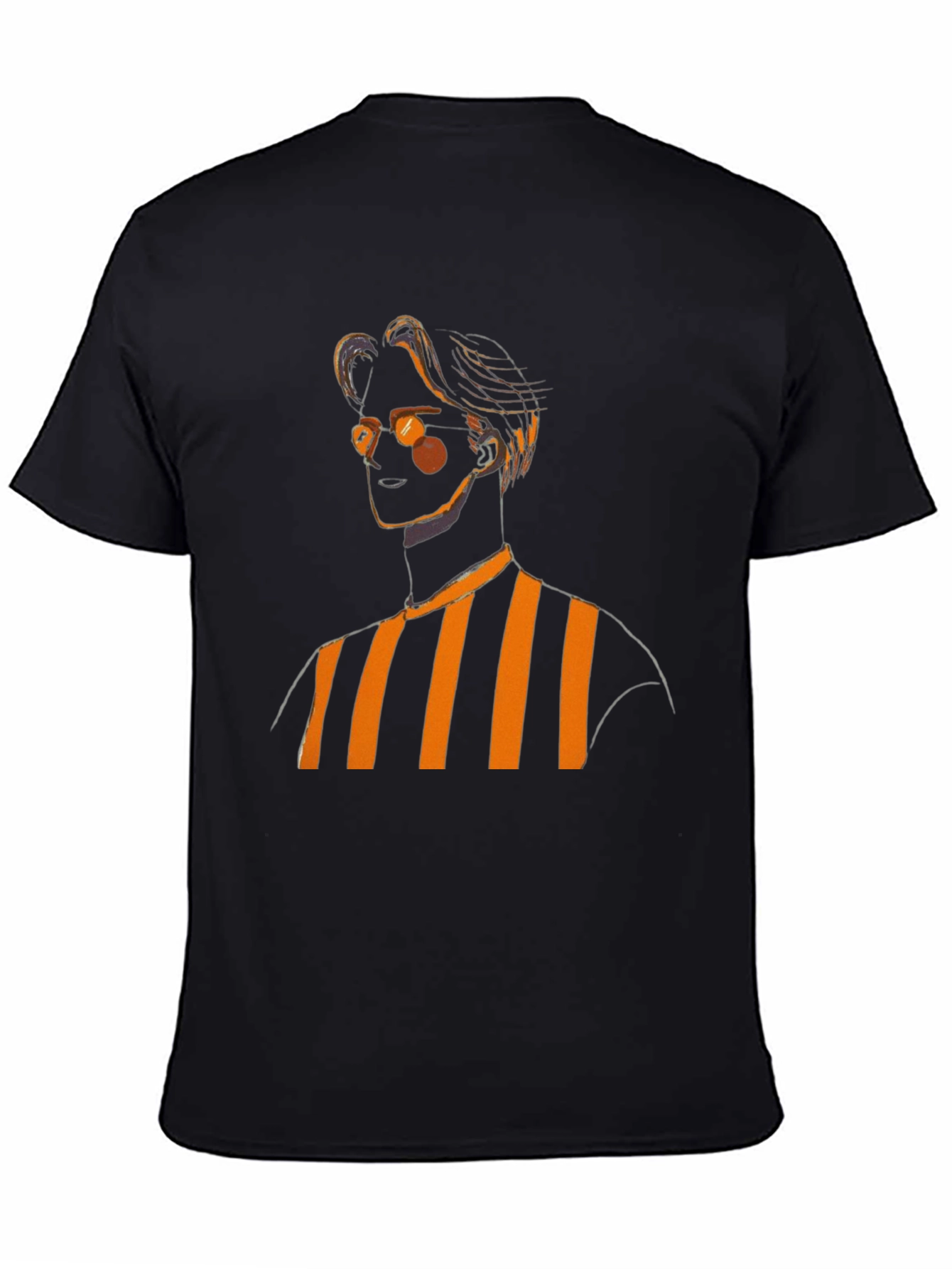 Striped Graphic Tee - Stylish Casual Wear