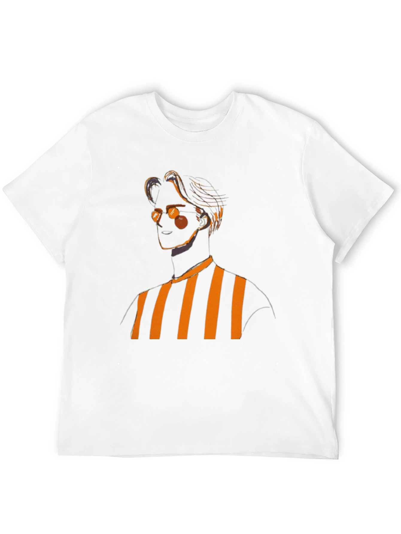 Striped Graphic Tee - Stylish Casual Wear
