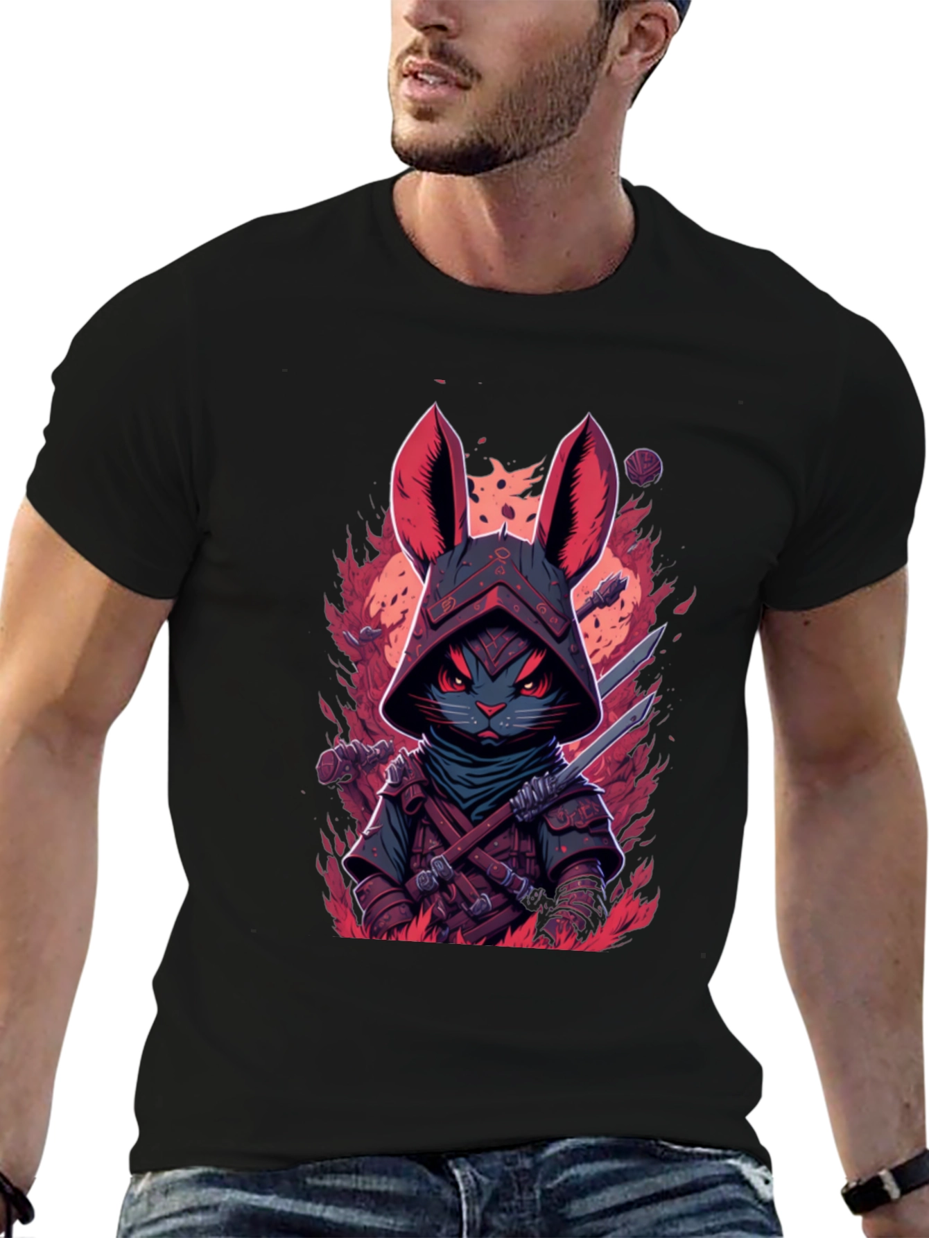 Ninja Rabbit T-Shirt - Stealthy Style