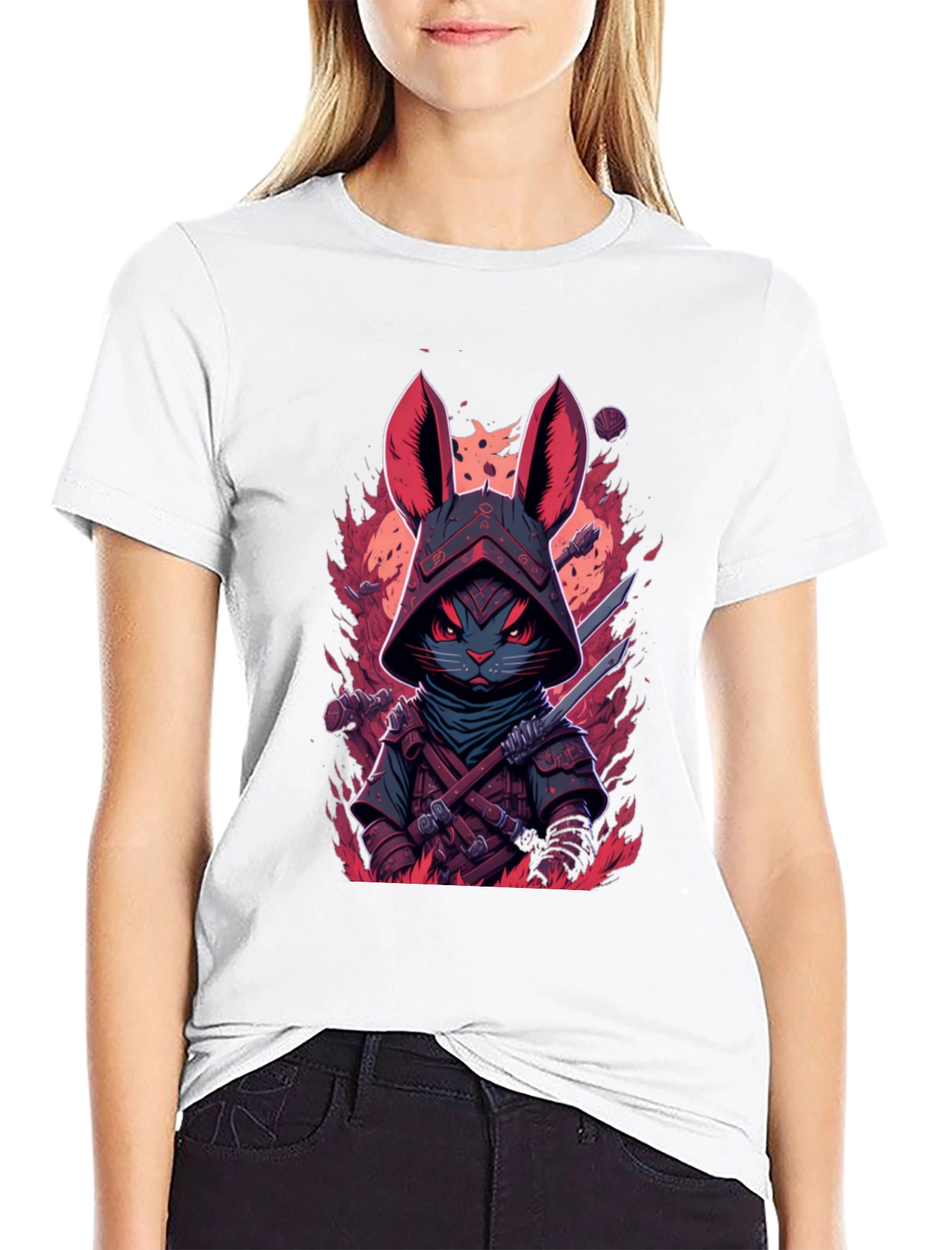 Ninja Rabbit T-Shirt - Stealthy Style