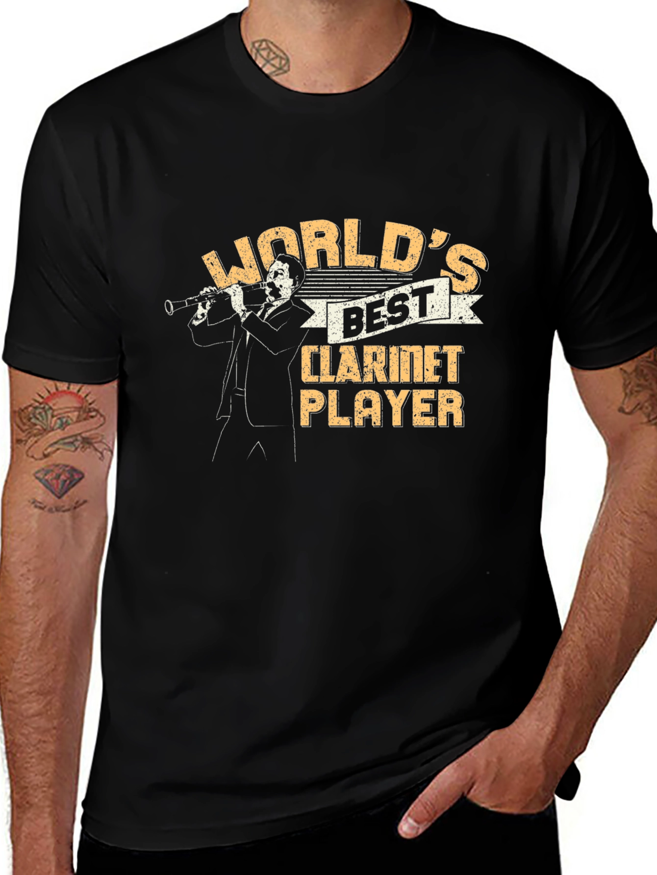 Worlds Best Clarinet Player Graphic Tee