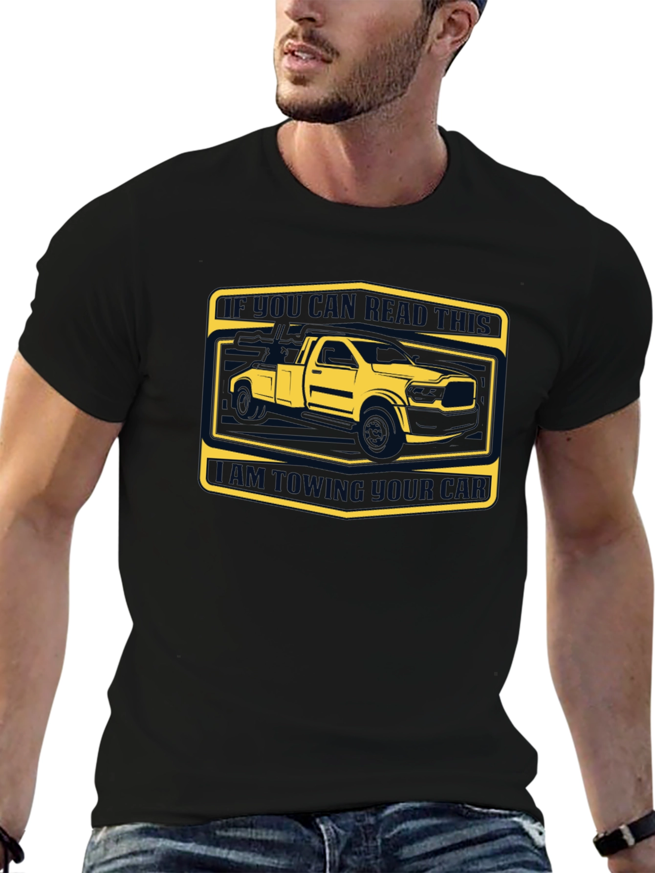 Tow Truck Graphic T-Shirt - Heavy Duty Apparel