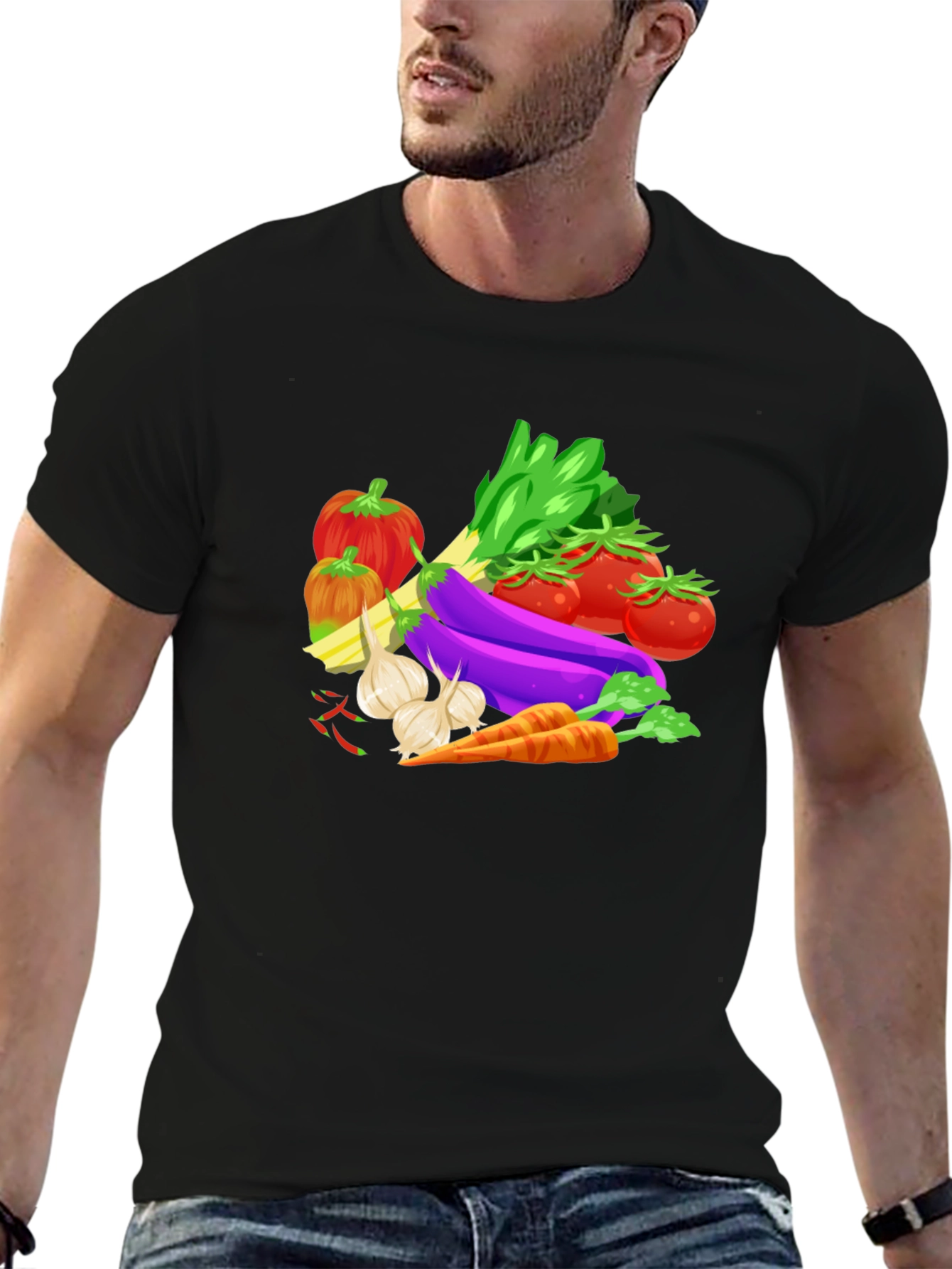 Vegetable Medley Graphic T-Shirt
