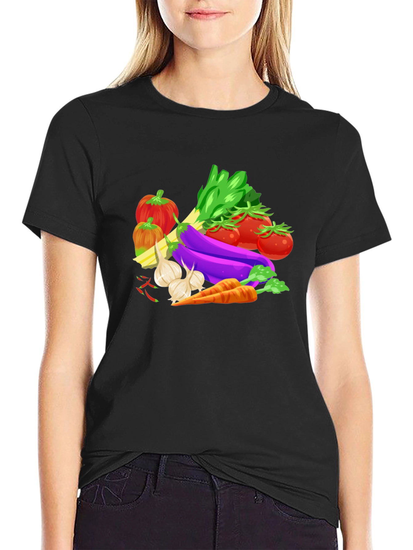 Vegetable Medley Graphic T-Shirt