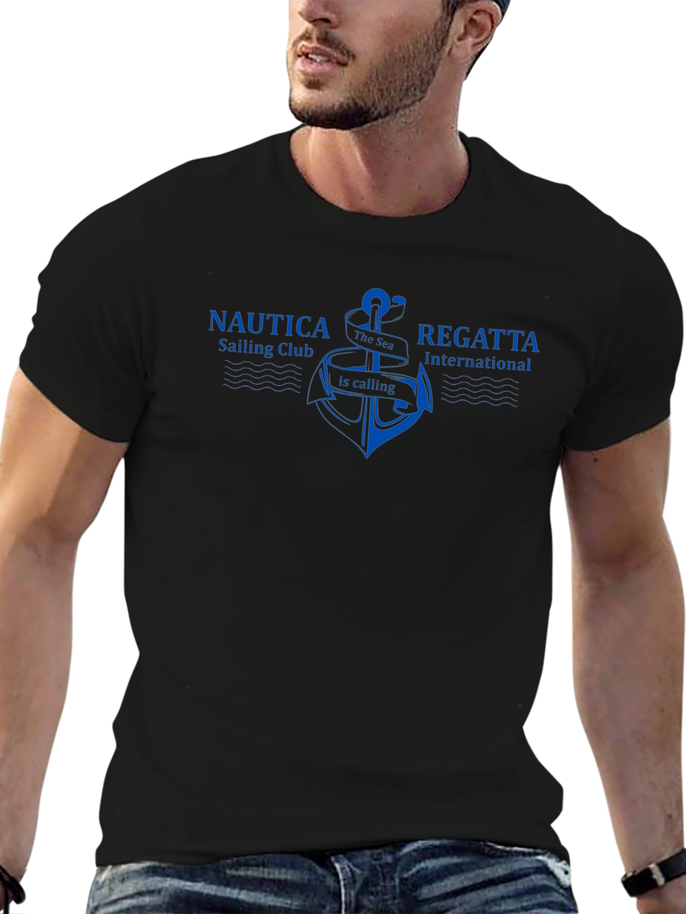 Nautica Regatta Sailing Club T-Shirt - Black