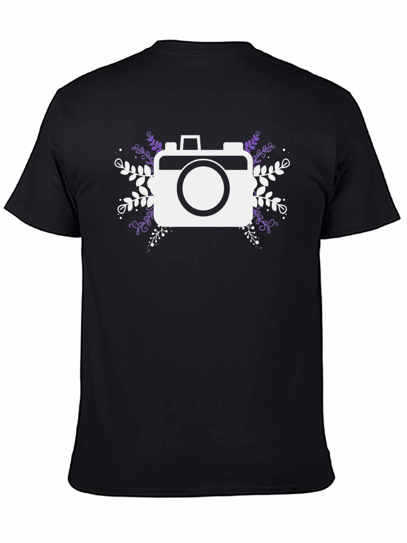 Camera Graphic Black T-Shirt