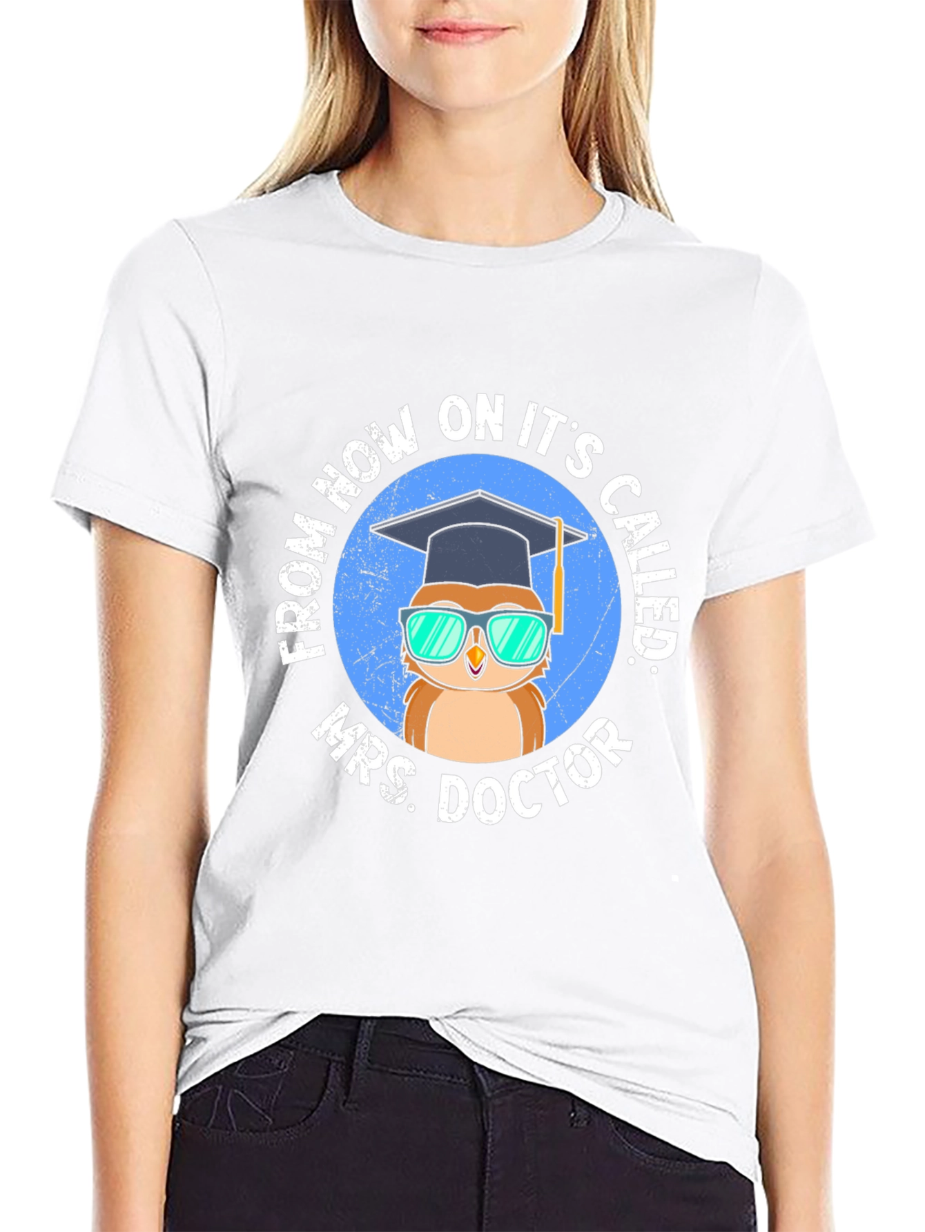 Mrs. Doctor Owl Graduation T-Shirt