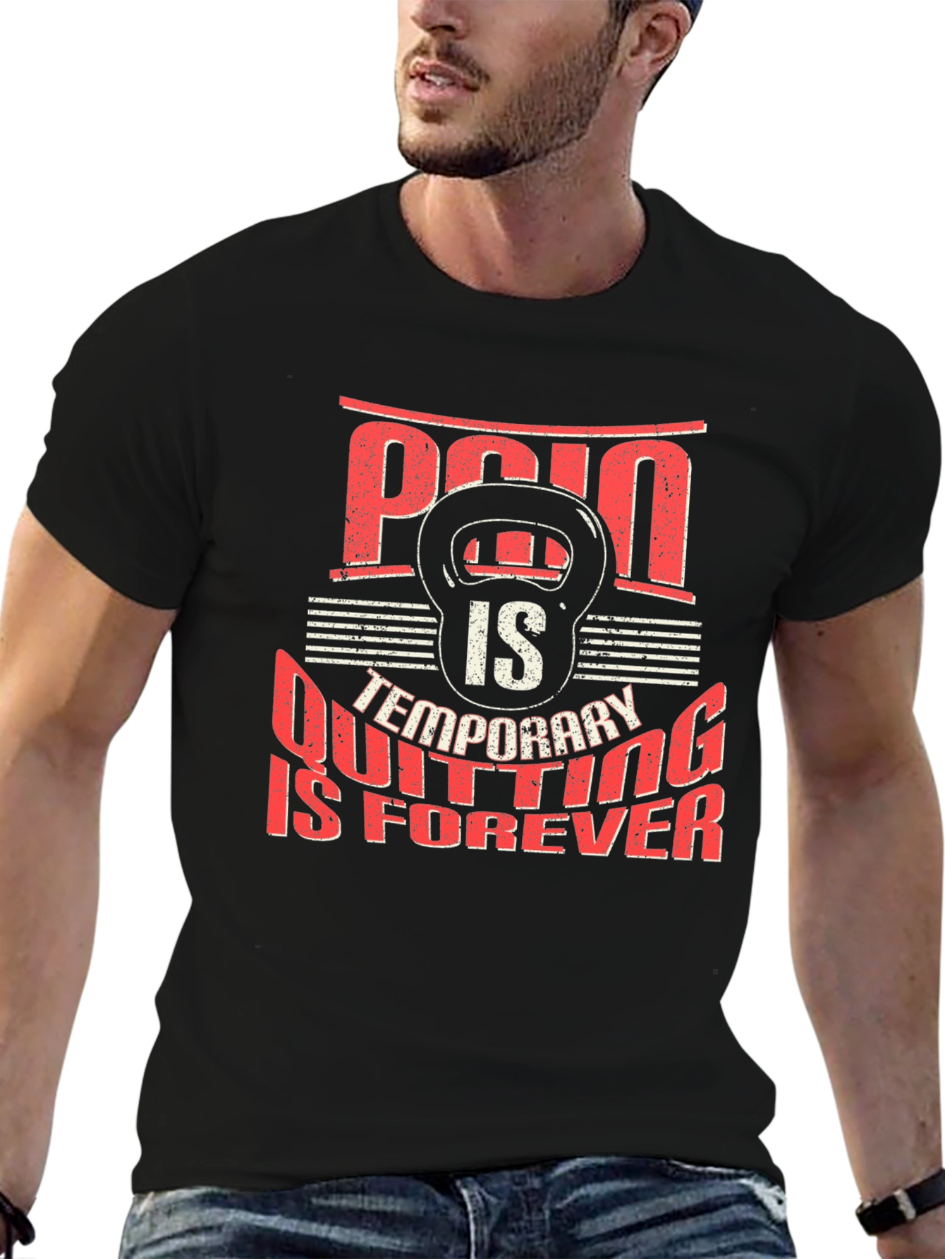 Pain is Temporary Graphic T-Shirt