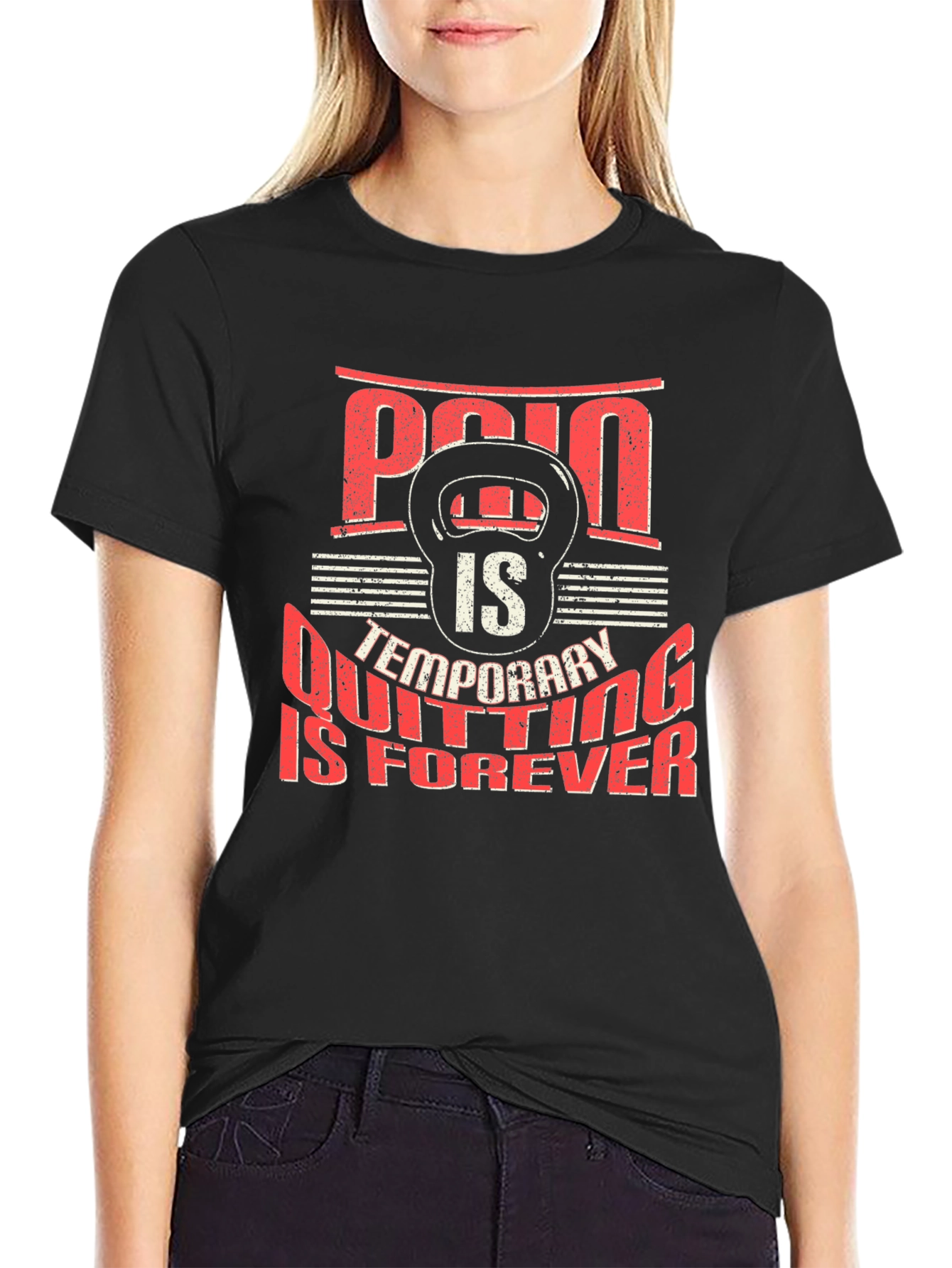 Pain is Temporary Graphic T-Shirt