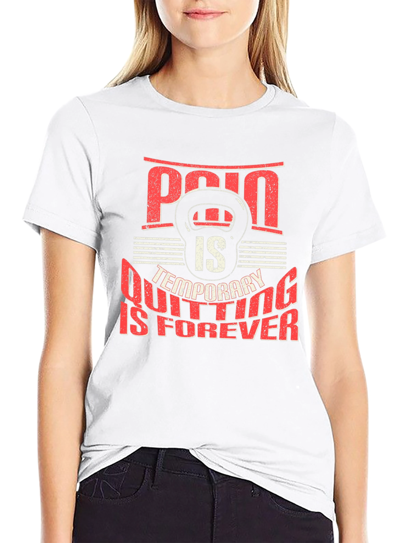 Pain is Temporary Graphic T-Shirt