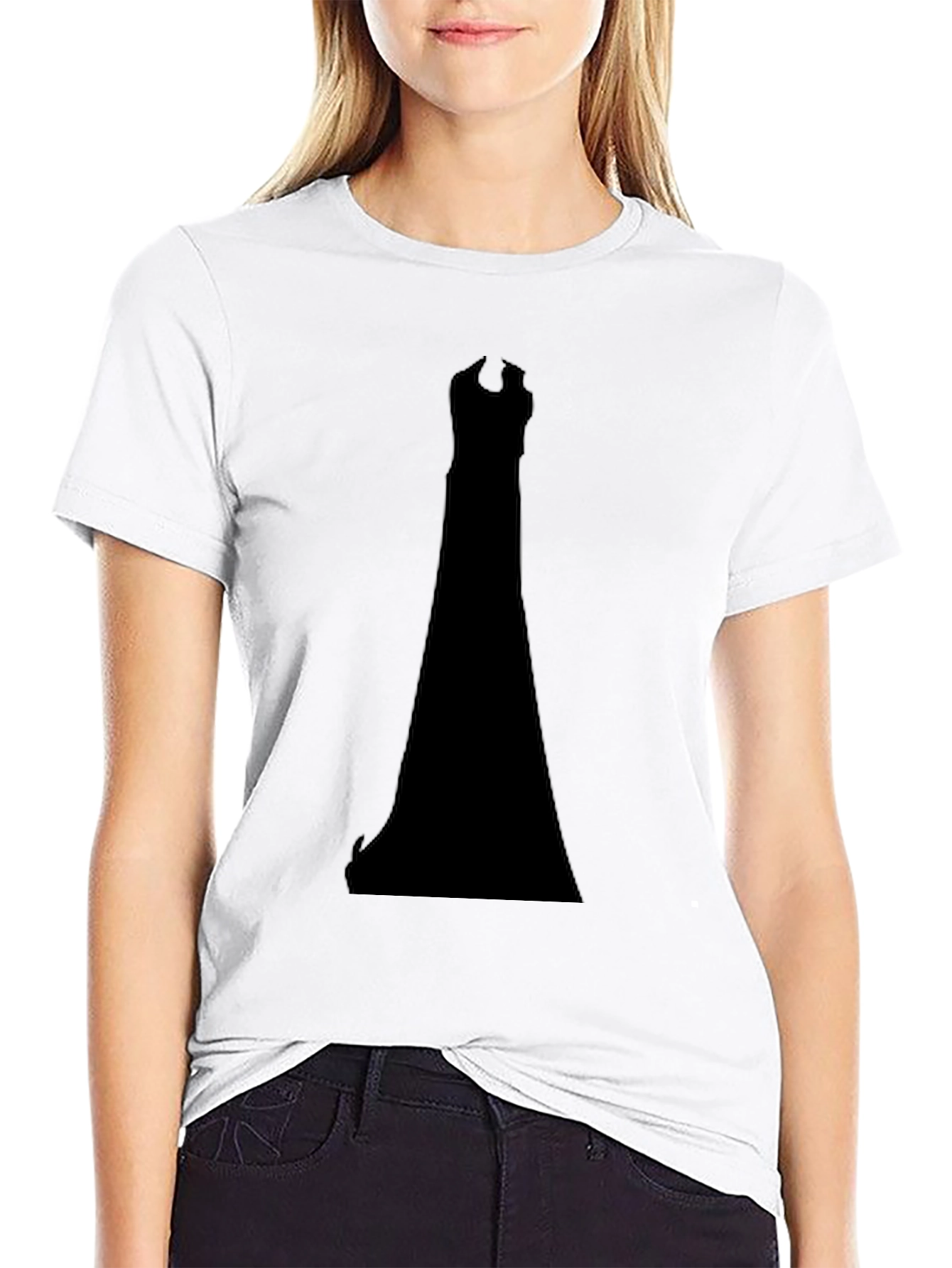 Tower Silhouette Black T-Shirt