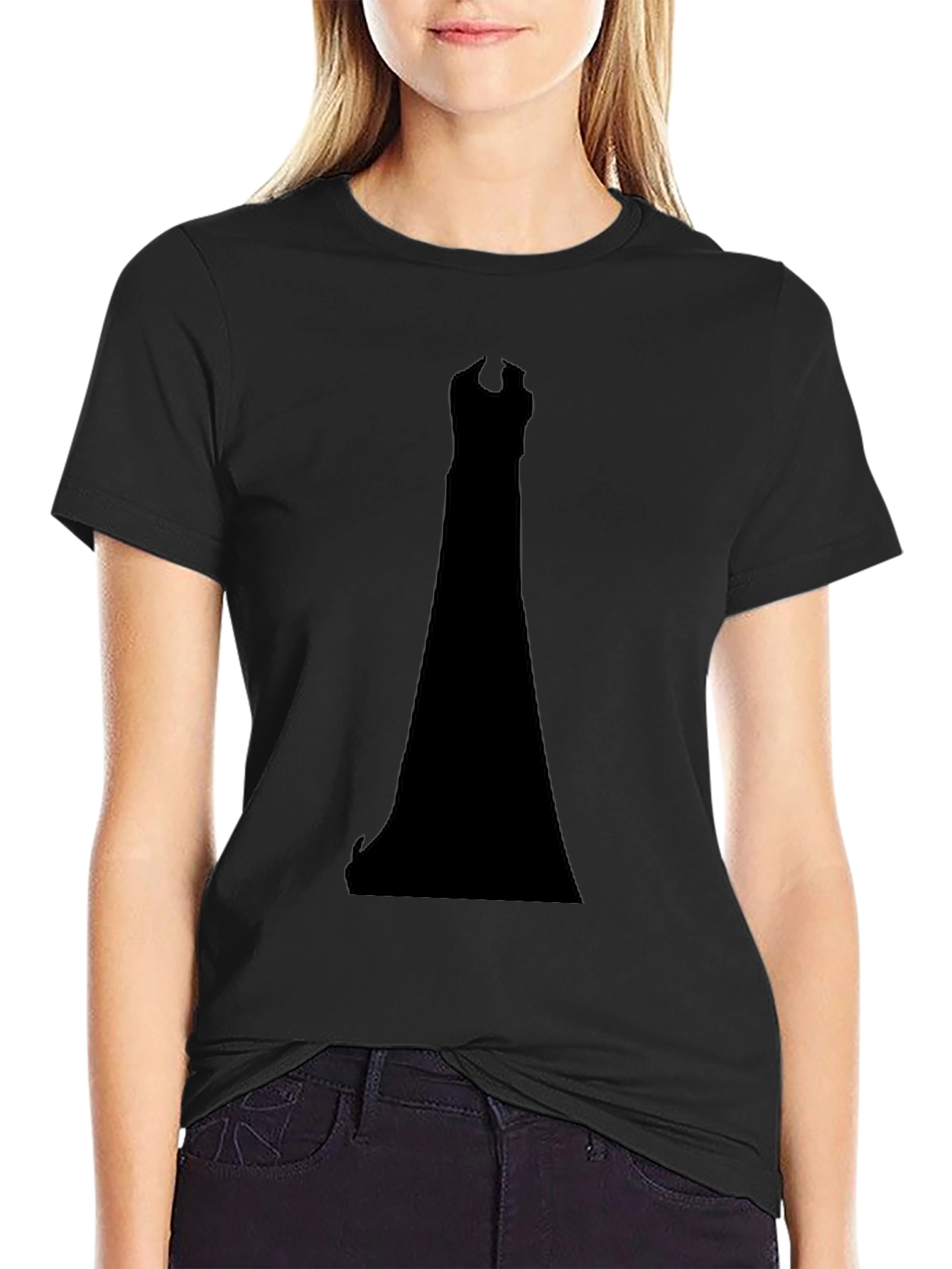Tower Silhouette Black T-Shirt